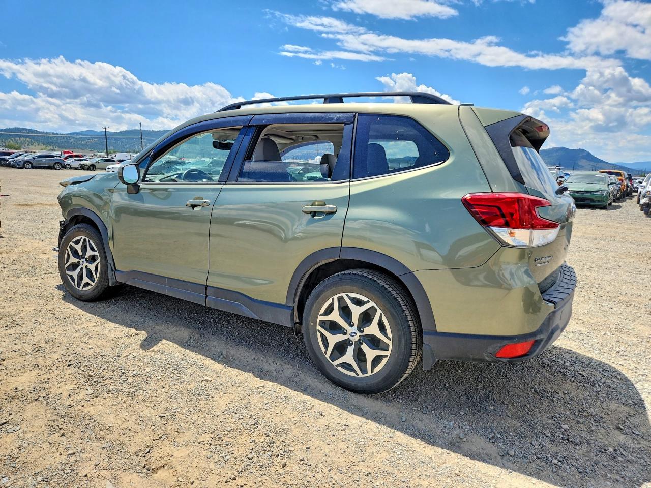 2020 Subaru Forester Premium Green vin: JF2SKAGC3LH610930