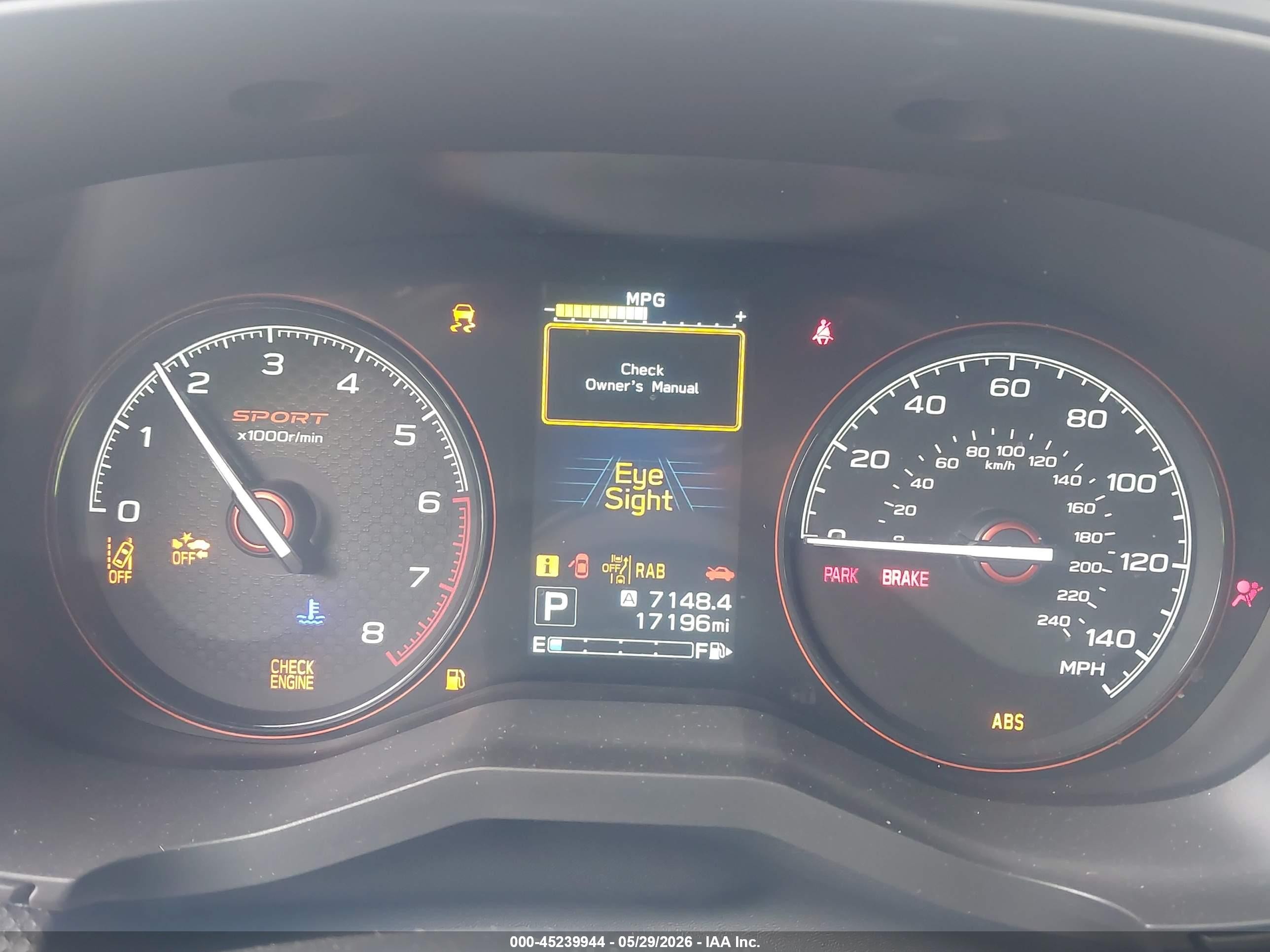 2024 Subaru Forester Sport Gray vin: JF2SKAGC3RH455255