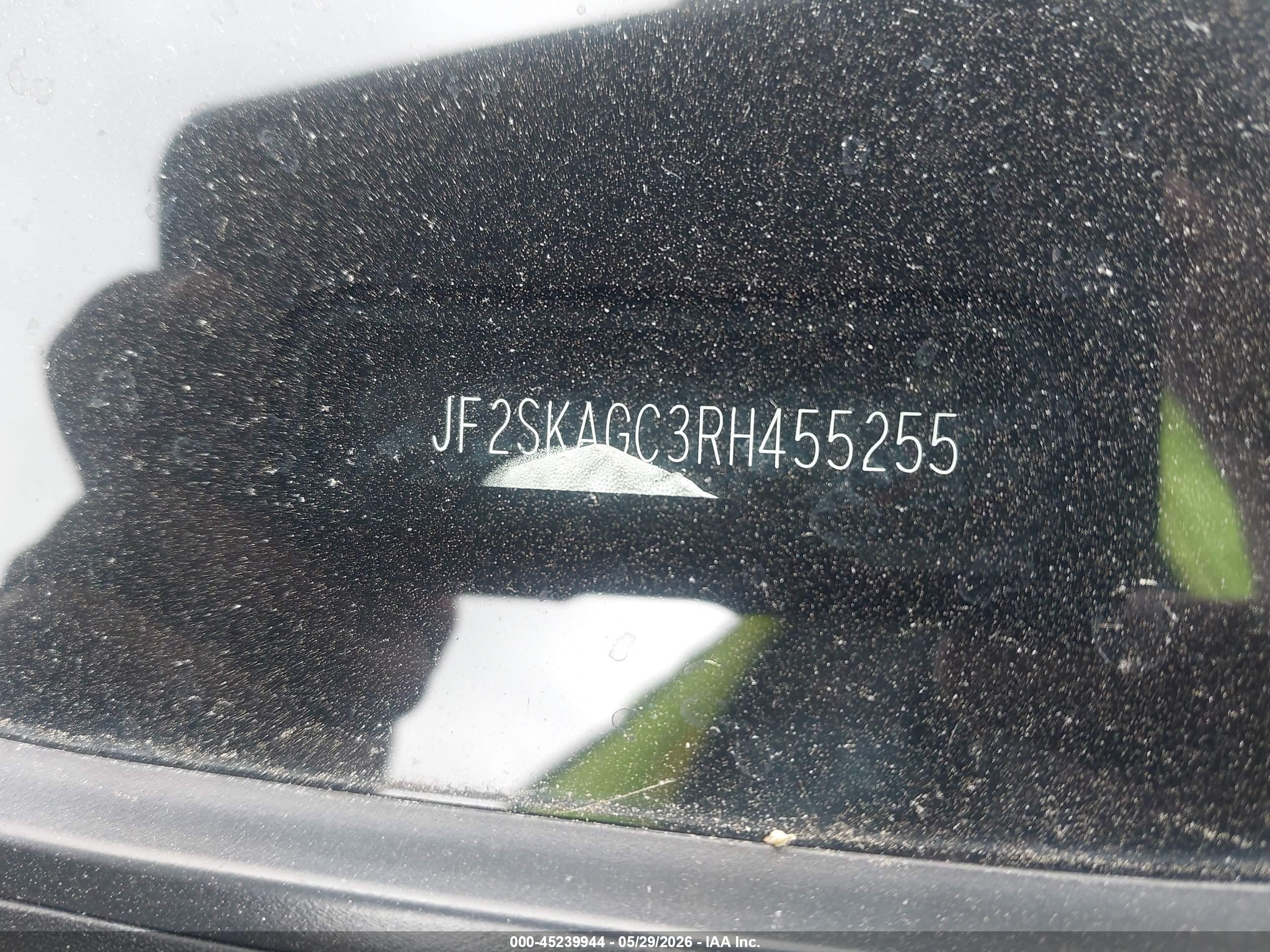 2024 Subaru Forester Sport Gray vin: JF2SKAGC3RH455255