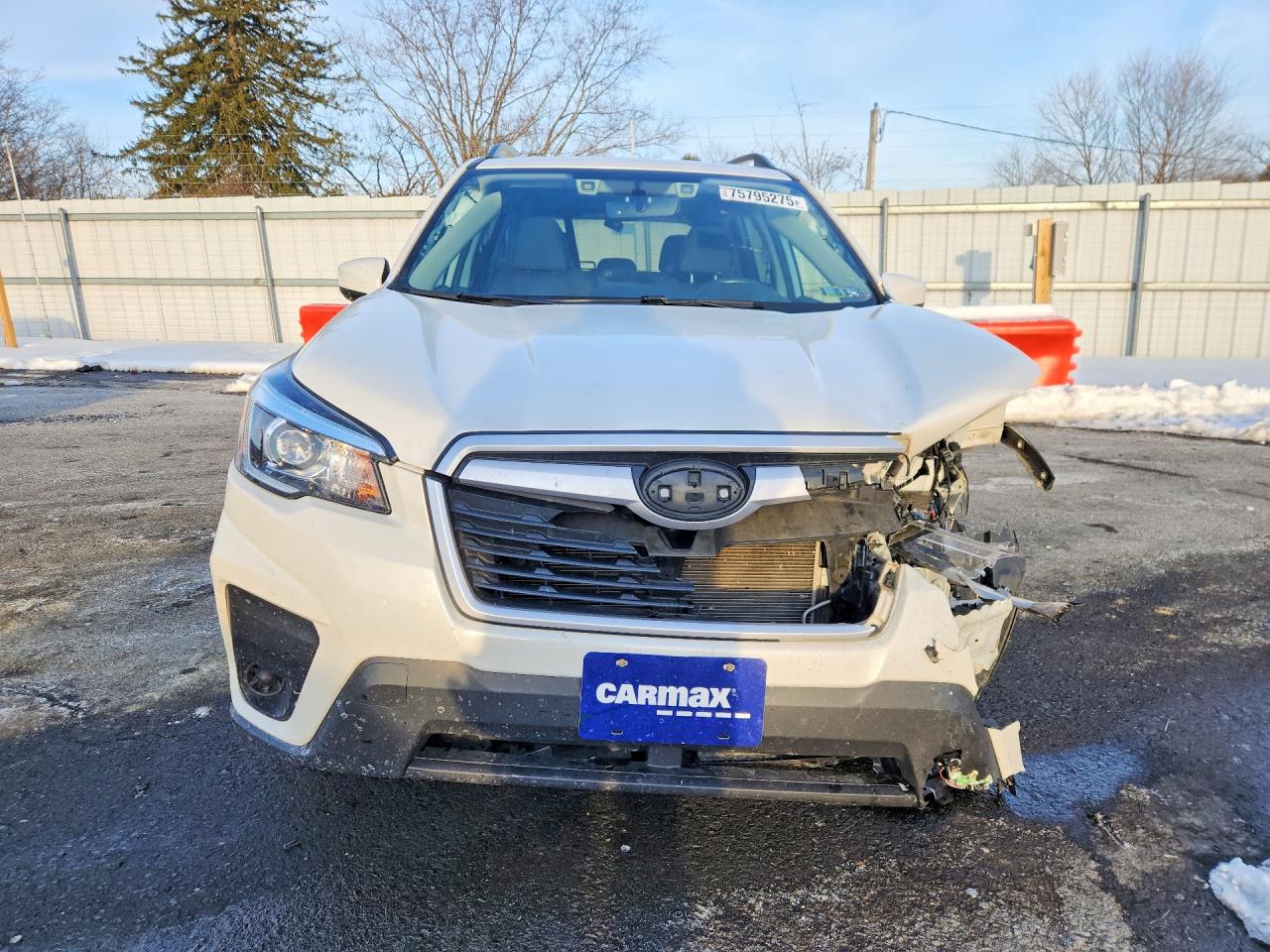 2019 Subaru Forester White vin: JF2SKAGC4KH464732