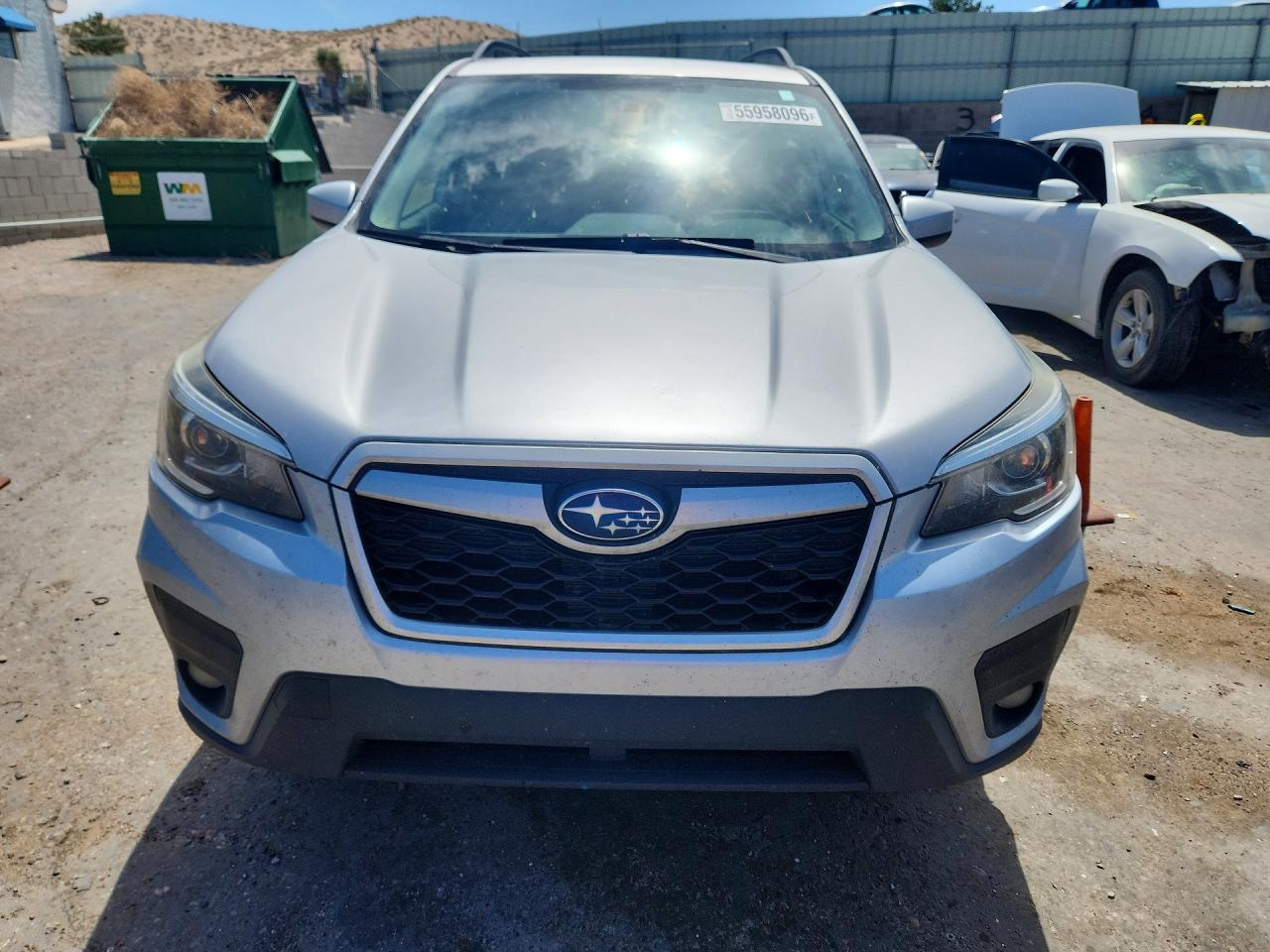 2019 Subaru Forester Premium Silver vin: JF2SKAGC5KH556707