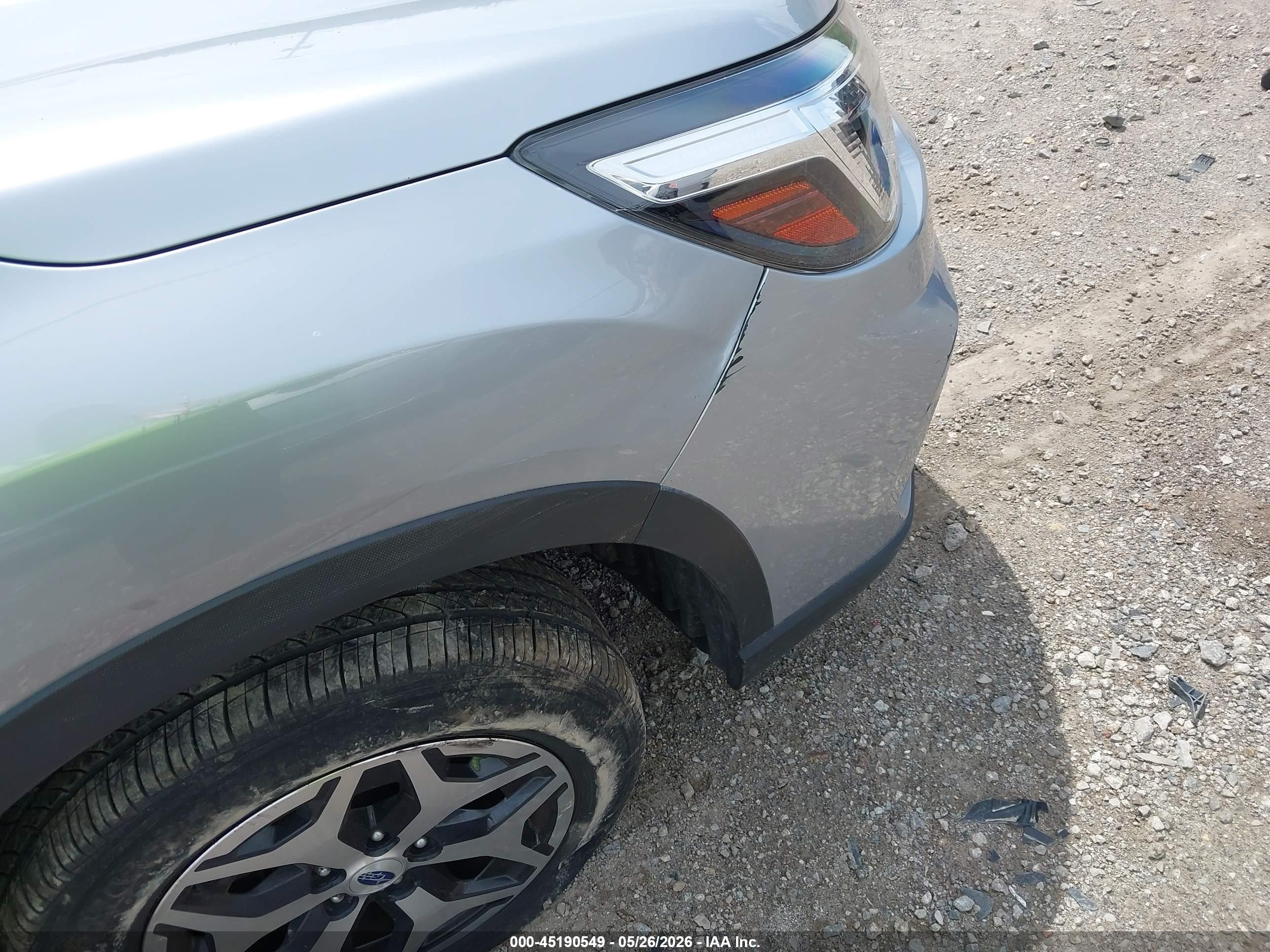 2020 Subaru Forester Premium Silver vin: JF2SKAGC8LH496469