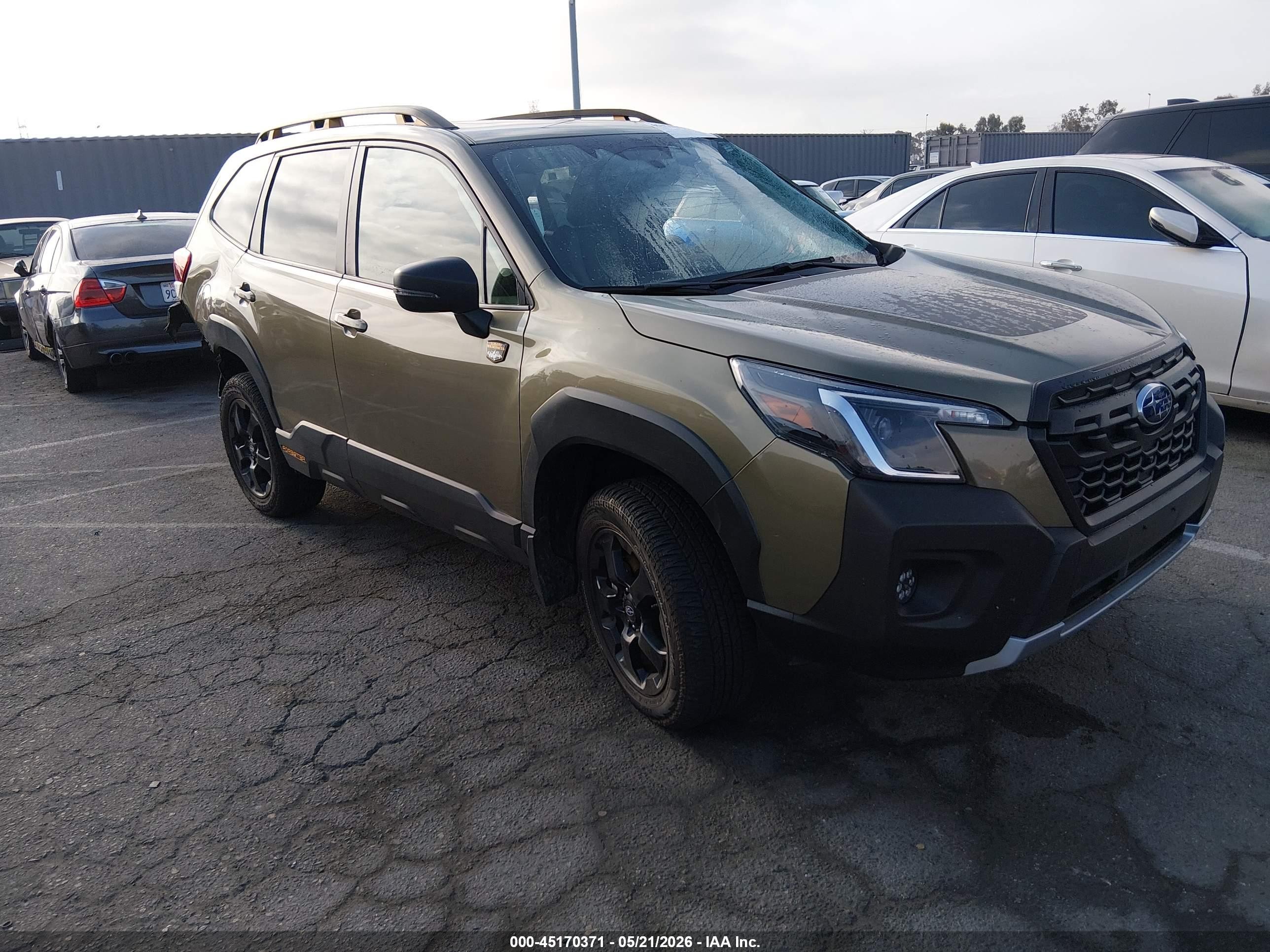2024 Subaru Forester Wilderness Green vin: JF2SKAHC4RH509905