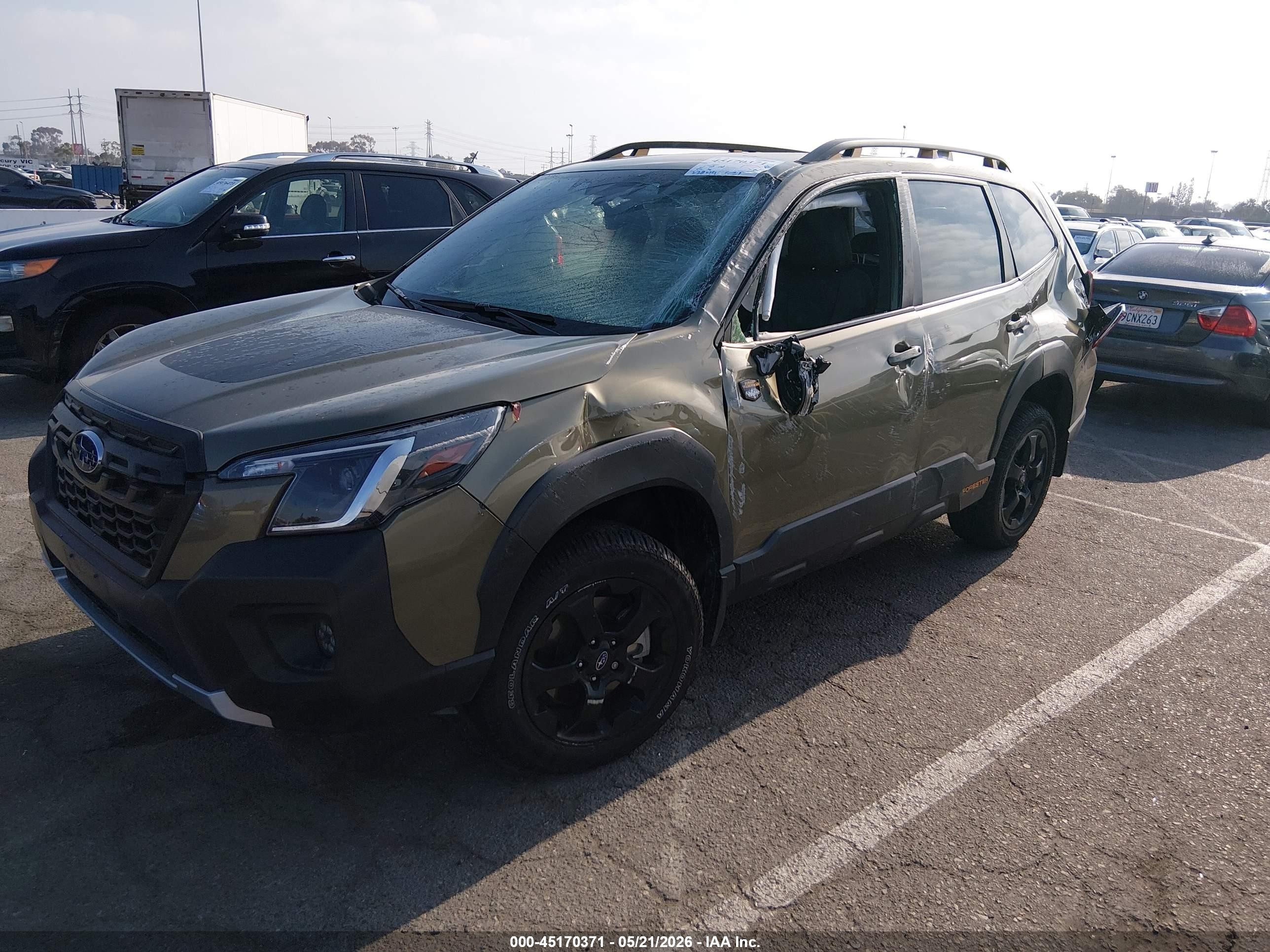 2024 Subaru Forester Wilderness Green vin: JF2SKAHC4RH509905