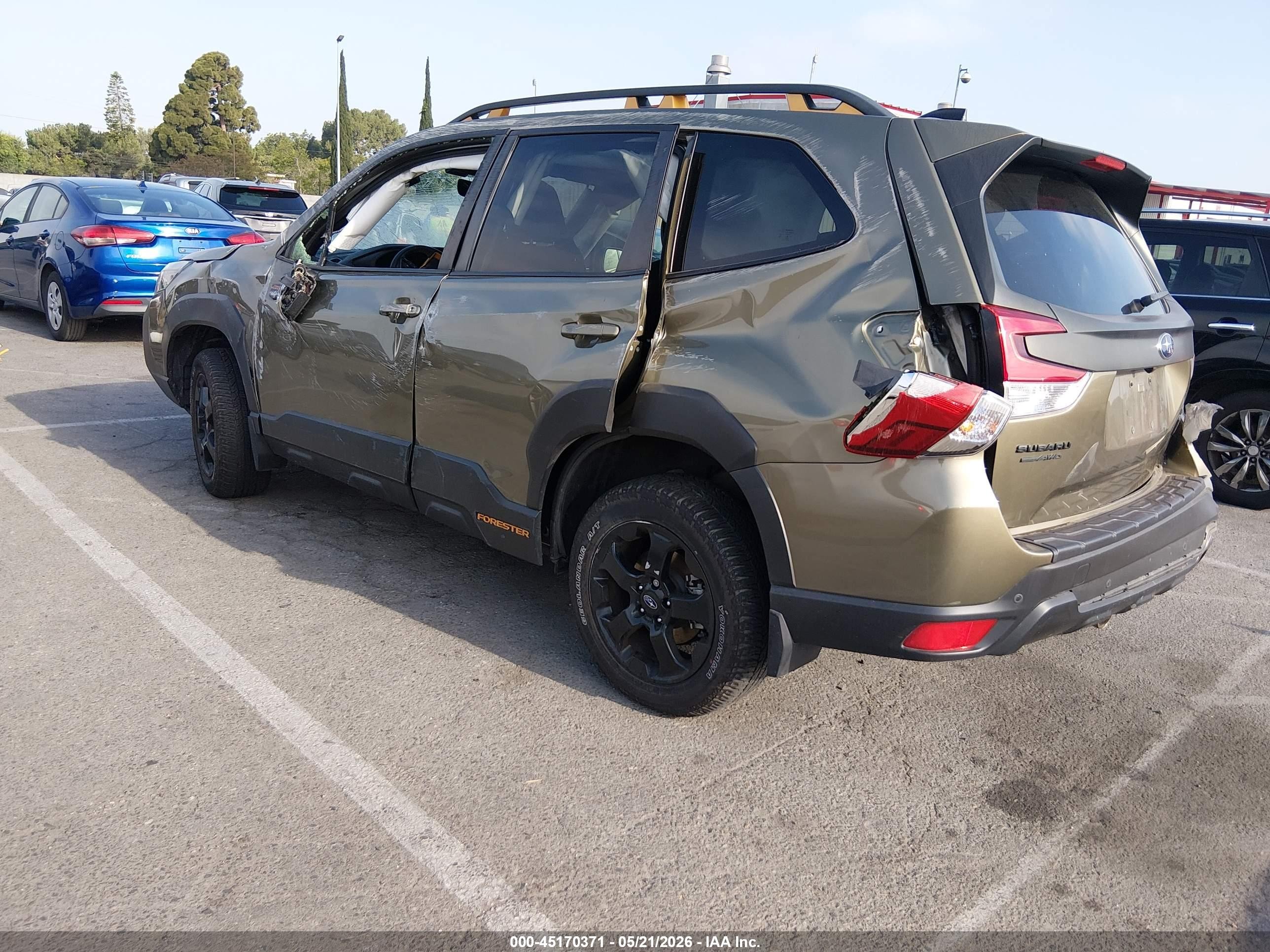 2024 Subaru Forester Wilderness Green vin: JF2SKAHC4RH509905