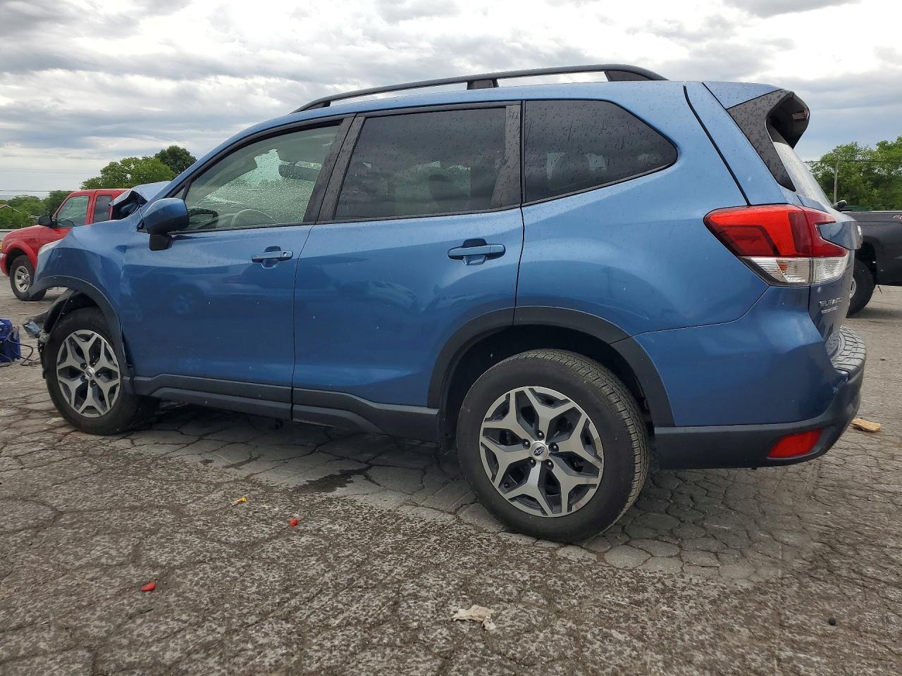 2021 Subaru Forester Premium Blue vin: JF2SKAJC1MH408226