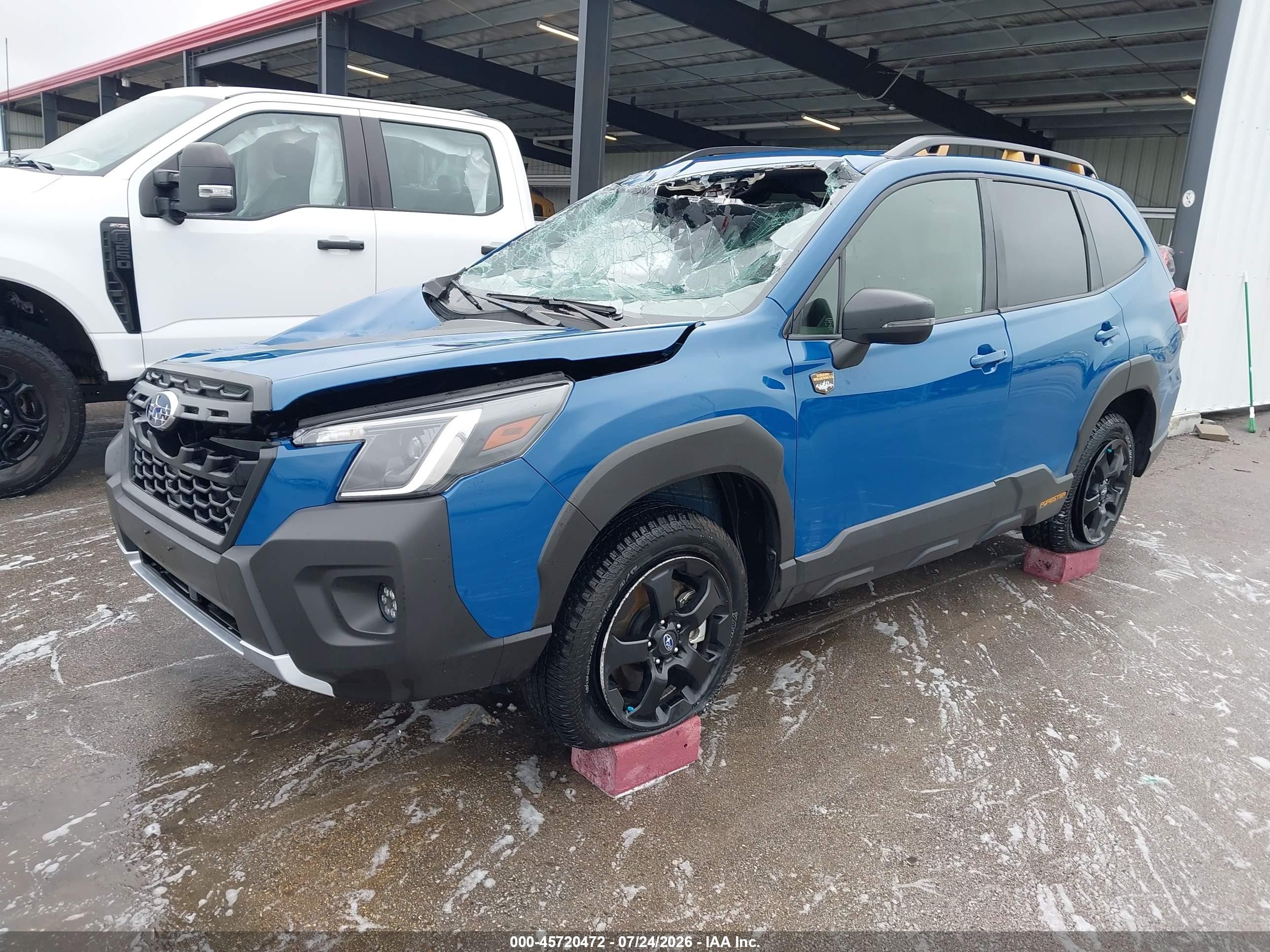 2025 Subaru Forester Wilderness Blue vin: JF2SKAJC2SH402125