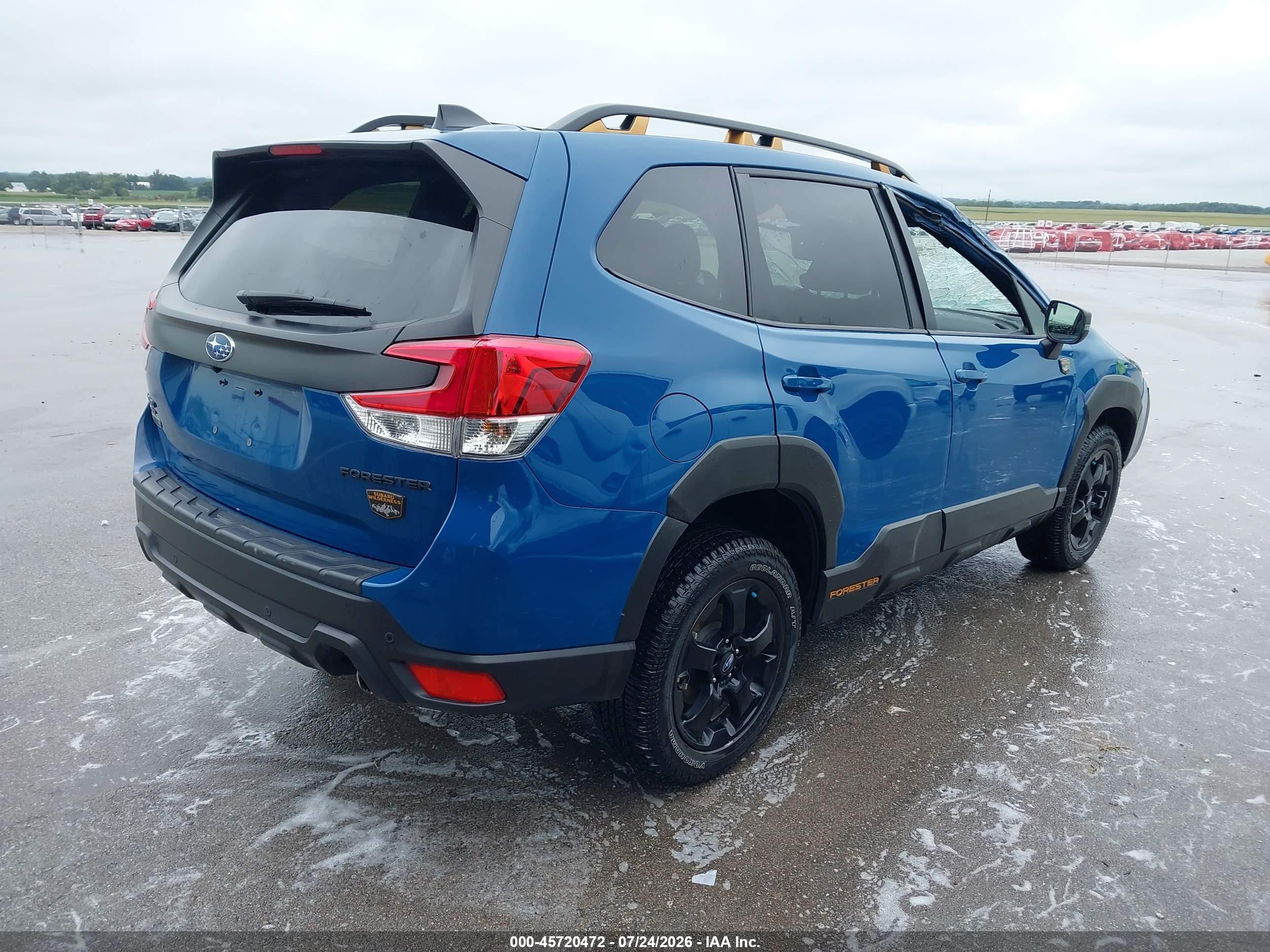 2025 Subaru Forester Wilderness Blue vin: JF2SKAJC2SH402125