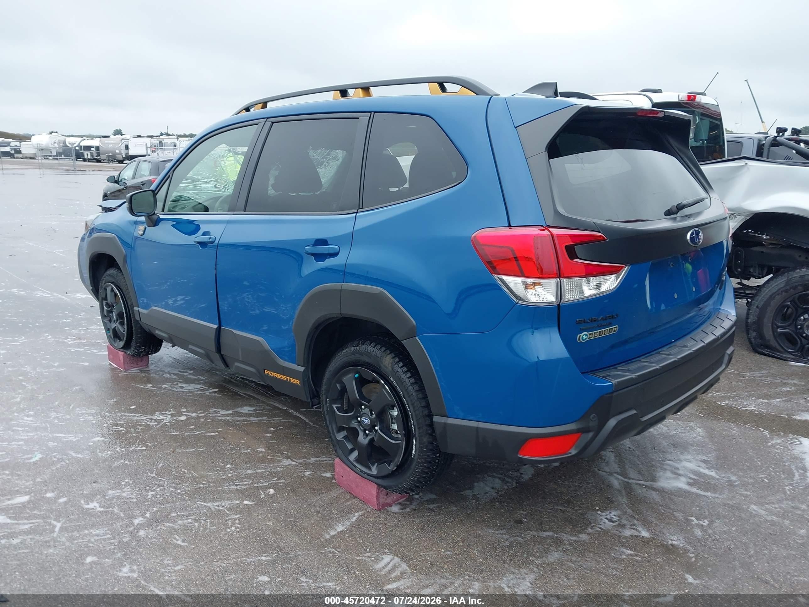 2025 Subaru Forester Wilderness Blue vin: JF2SKAJC2SH402125