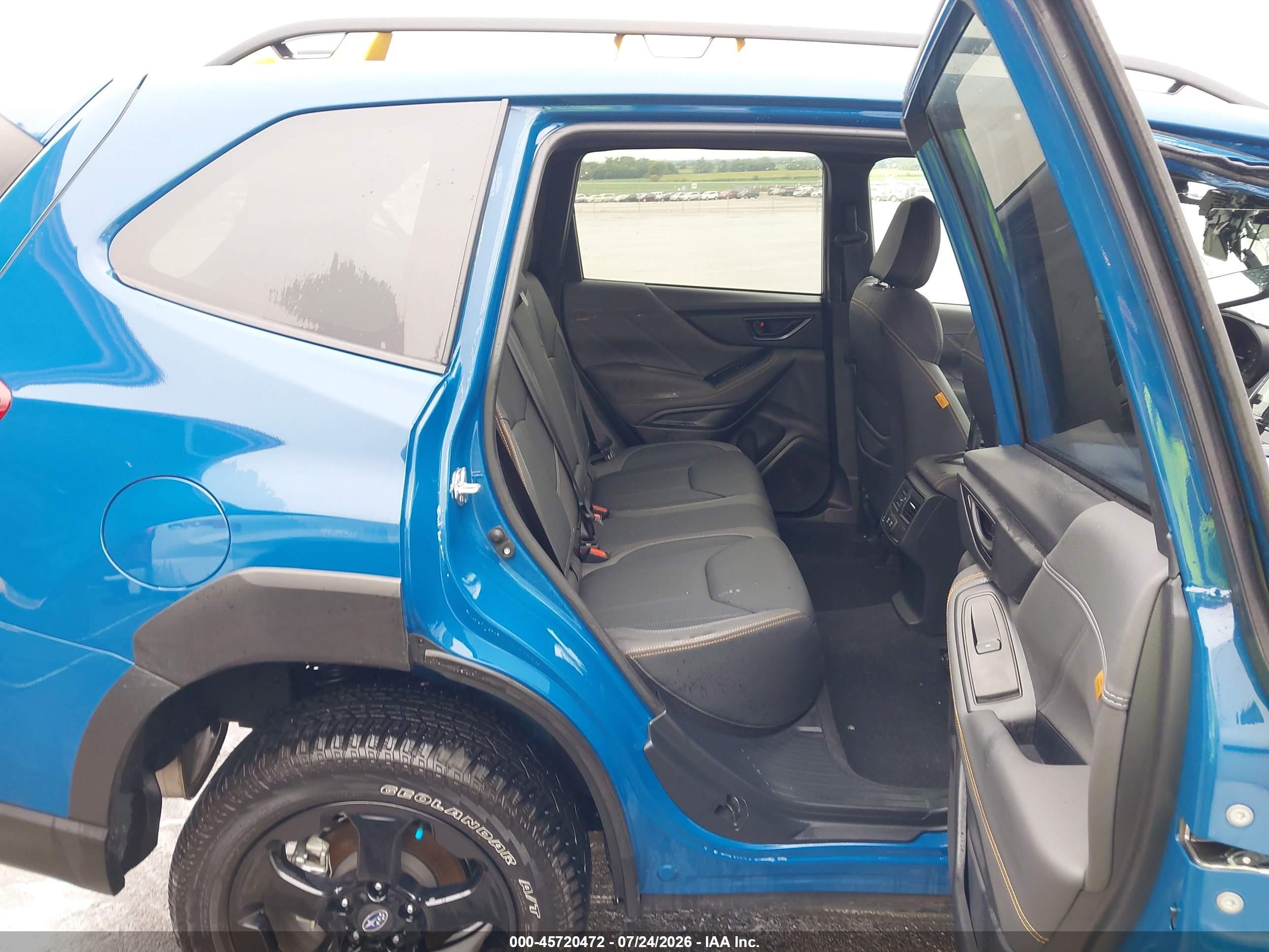 2025 Subaru Forester Wilderness Blue vin: JF2SKAJC2SH402125