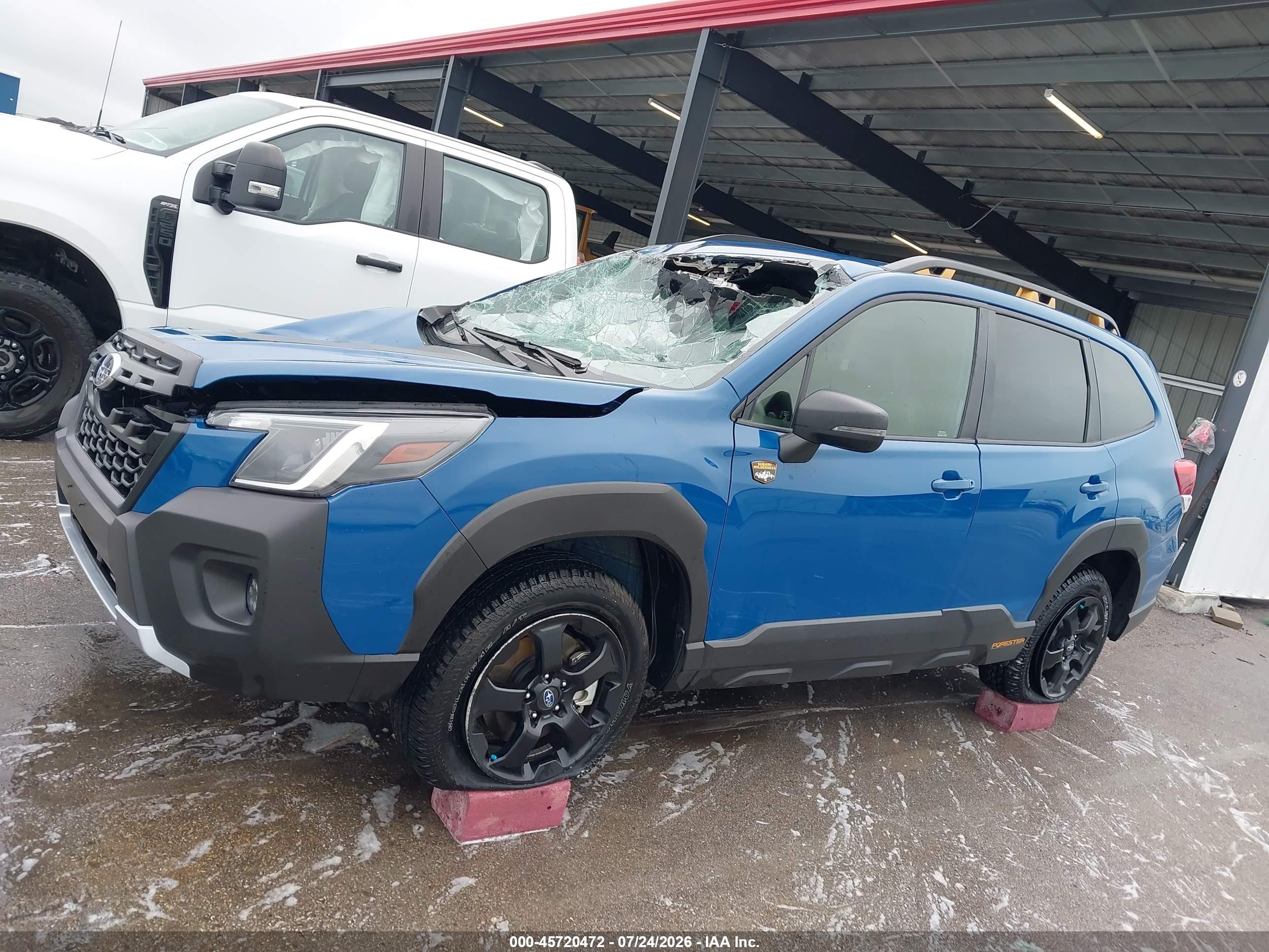 2025 Subaru Forester Wilderness Blue vin: JF2SKAJC2SH402125