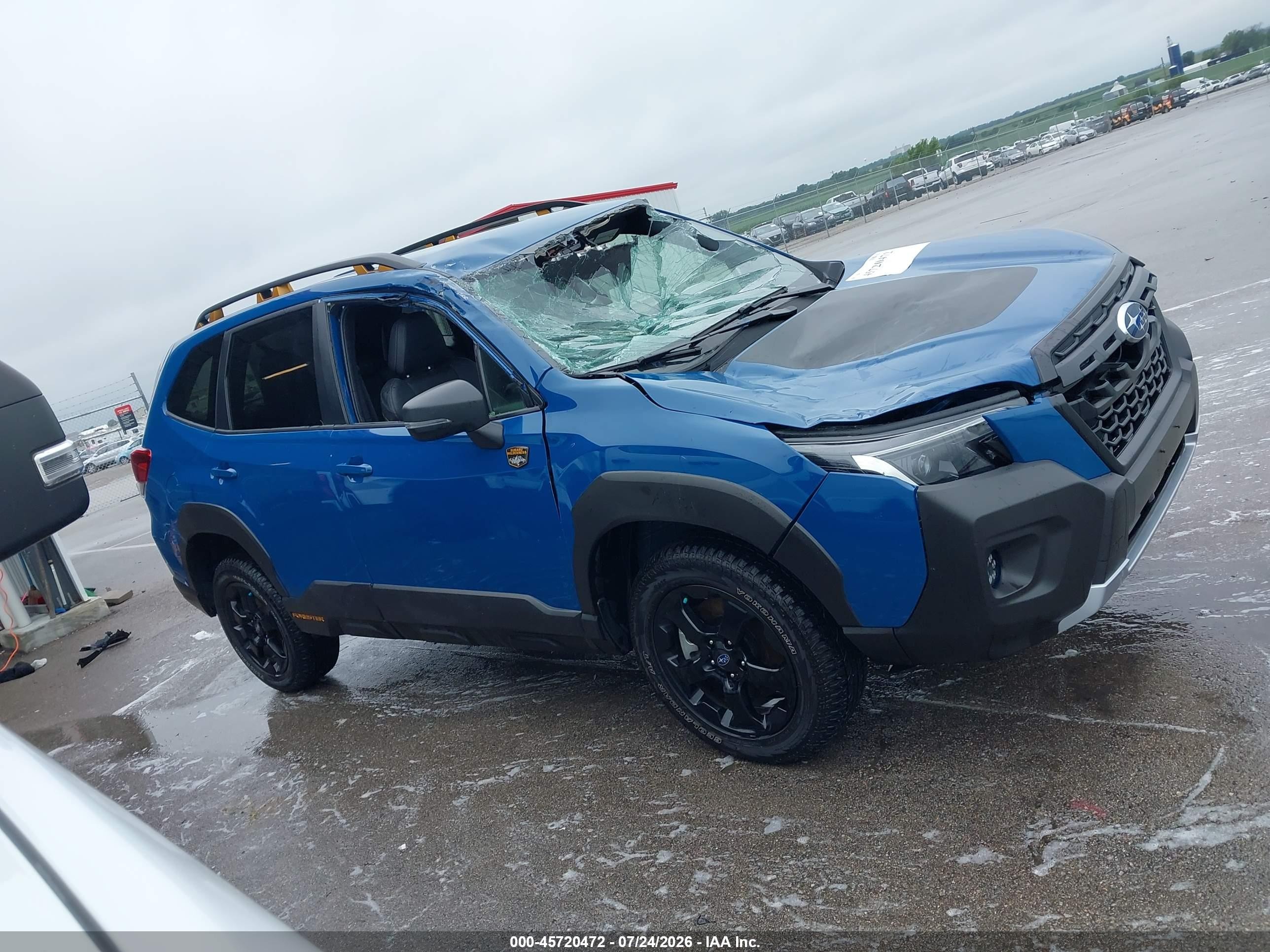 2025 Subaru Forester Wilderness Blue vin: JF2SKAJC2SH402125
