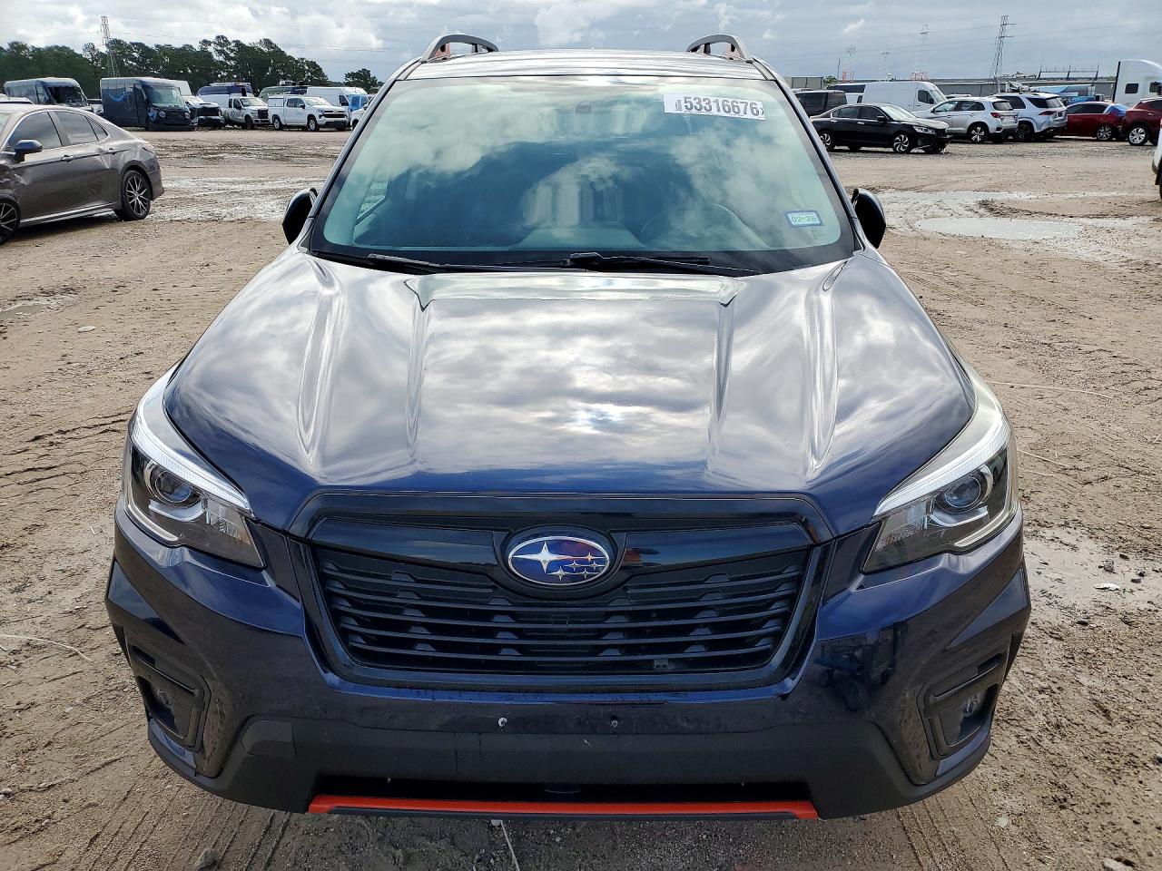 2019 Subaru Forester Sport Blue vin: JF2SKAJC3KH539767