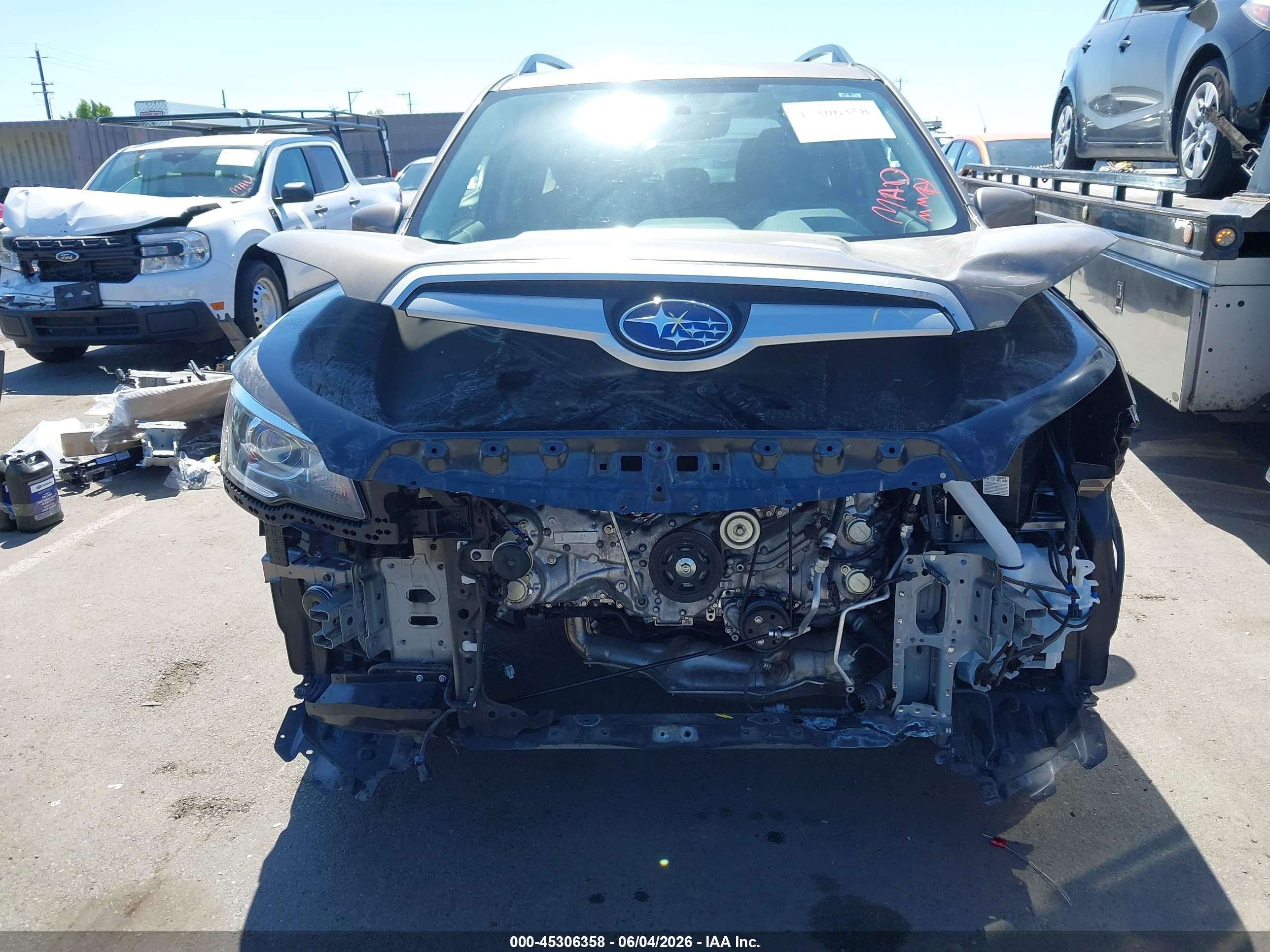 2020 Subaru Forester Premium Gray vin: JF2SKAJC3LH403138