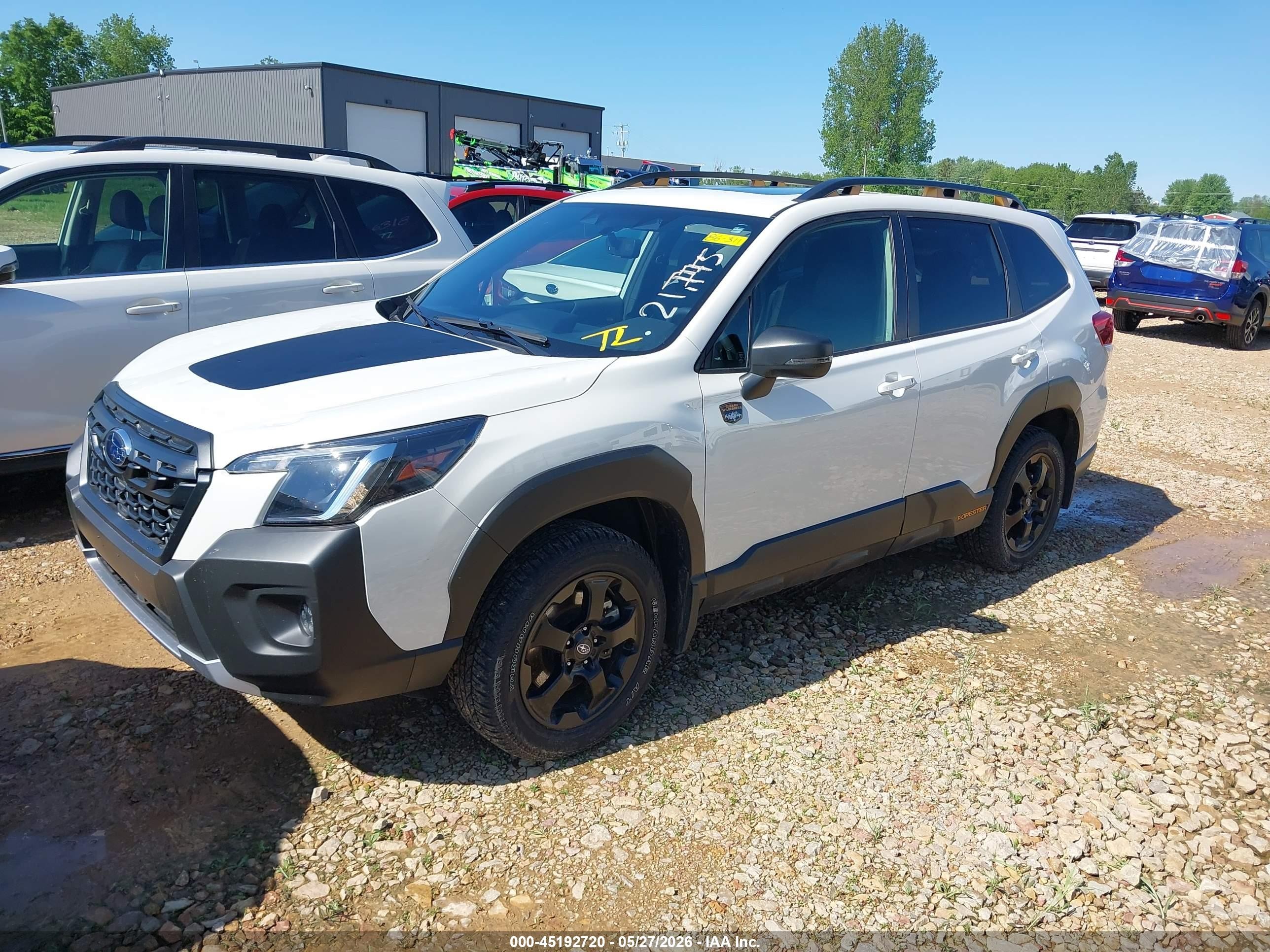 2024 Subaru Forester Wilderness White vin: JF2SKAJC3RH521957