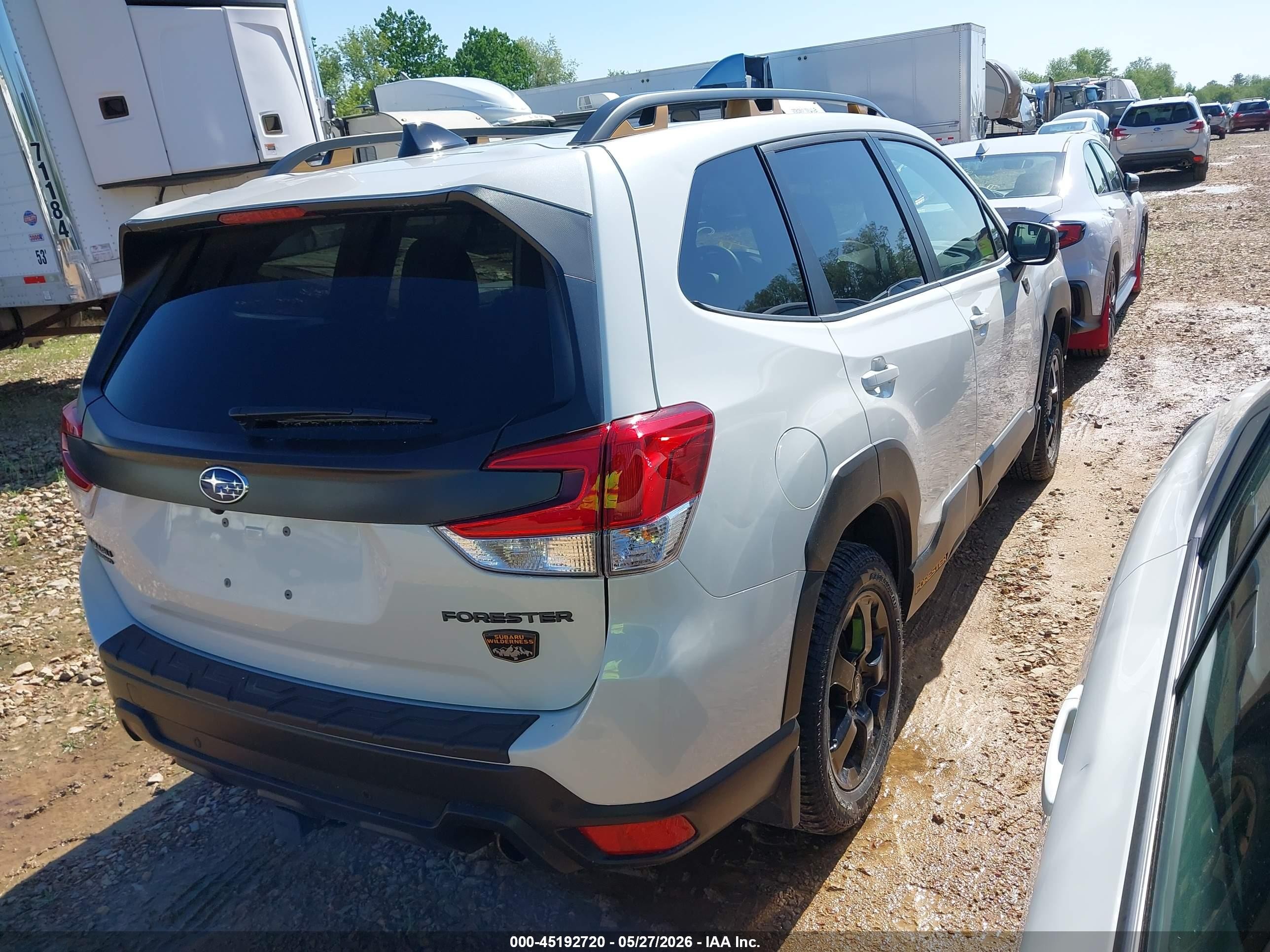 2024 Subaru Forester Wilderness White vin: JF2SKAJC3RH521957