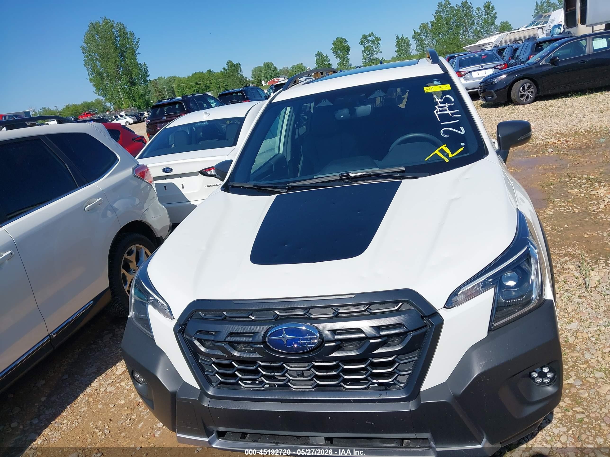 2024 Subaru Forester Wilderness White vin: JF2SKAJC3RH521957
