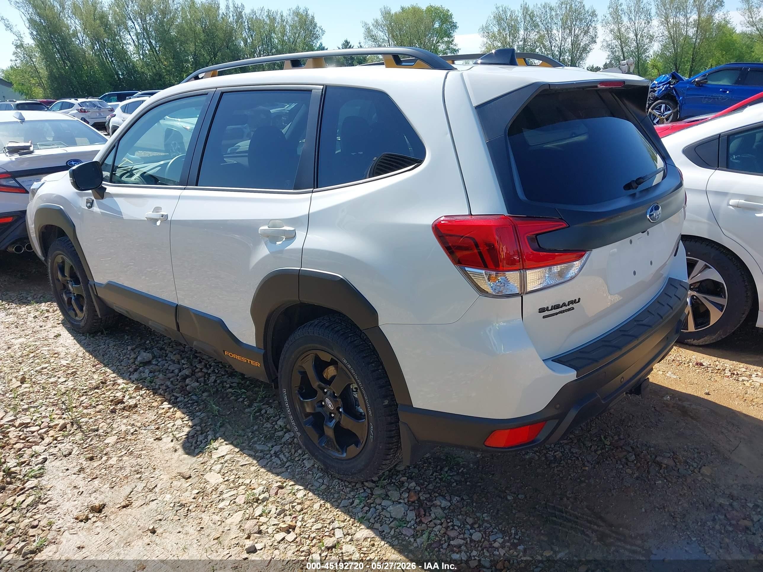 2024 Subaru Forester Wilderness White vin: JF2SKAJC3RH521957