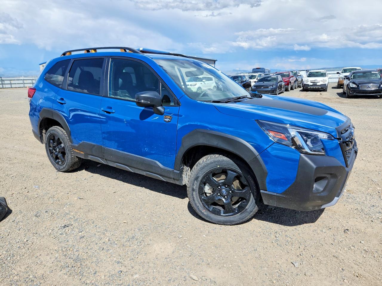 2024 Subaru Forester Wilderness Blue vin: JF2SKAJC3RH529539