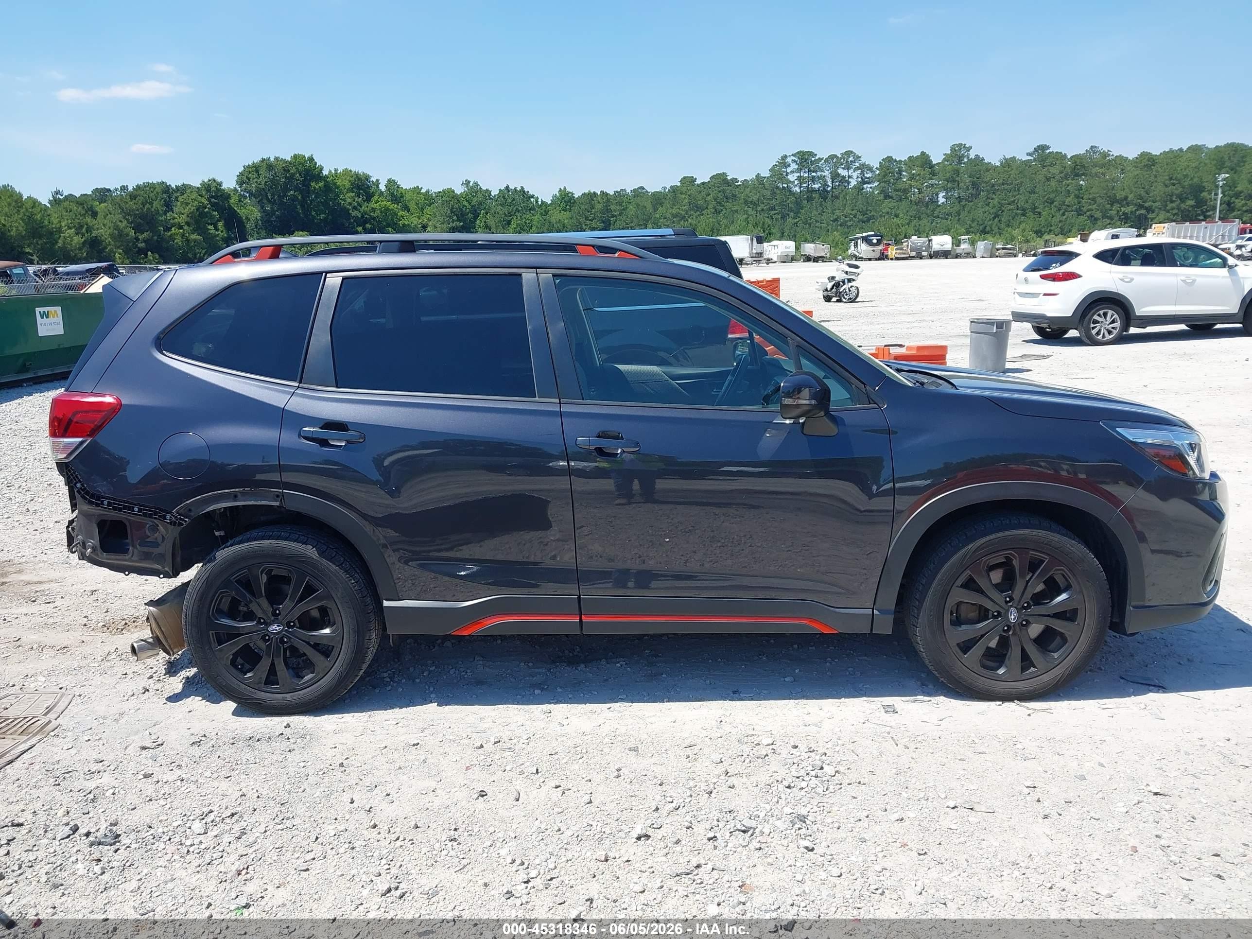 2019 Subaru Forester Sport Black vin: JF2SKAJC4KH442447