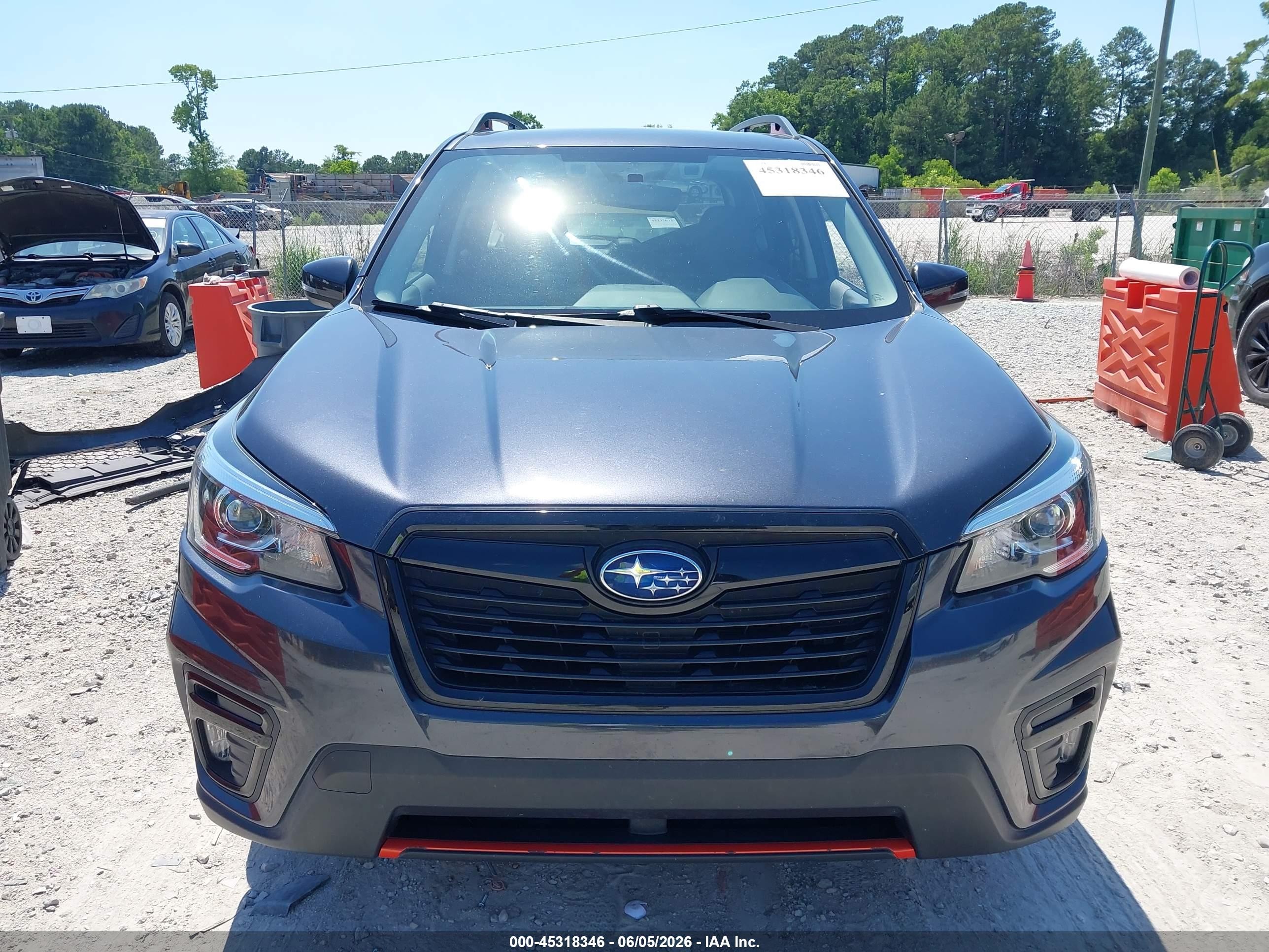 2019 Subaru Forester Sport Black vin: JF2SKAJC4KH442447