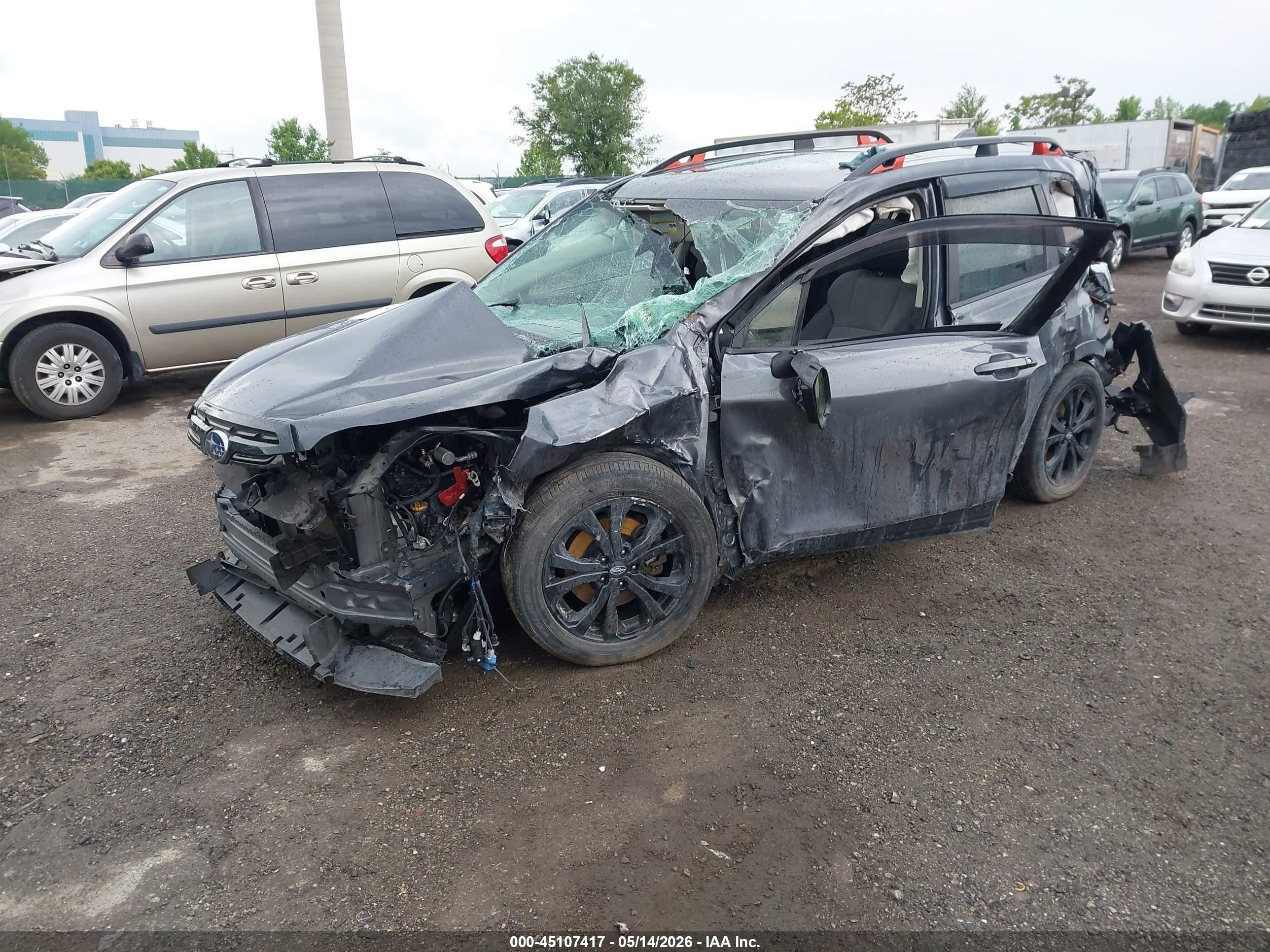 2023 Subaru Forester Sport Gray vin: JF2SKAJC5PH452492
