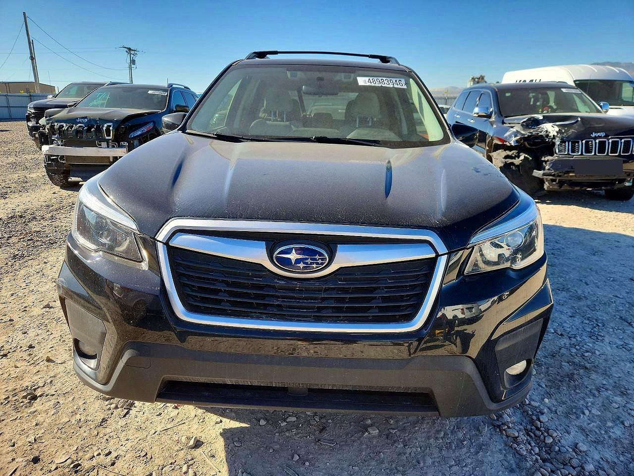 2021 Subaru Forester Premium Black vin: JF2SKAJC8MH438016