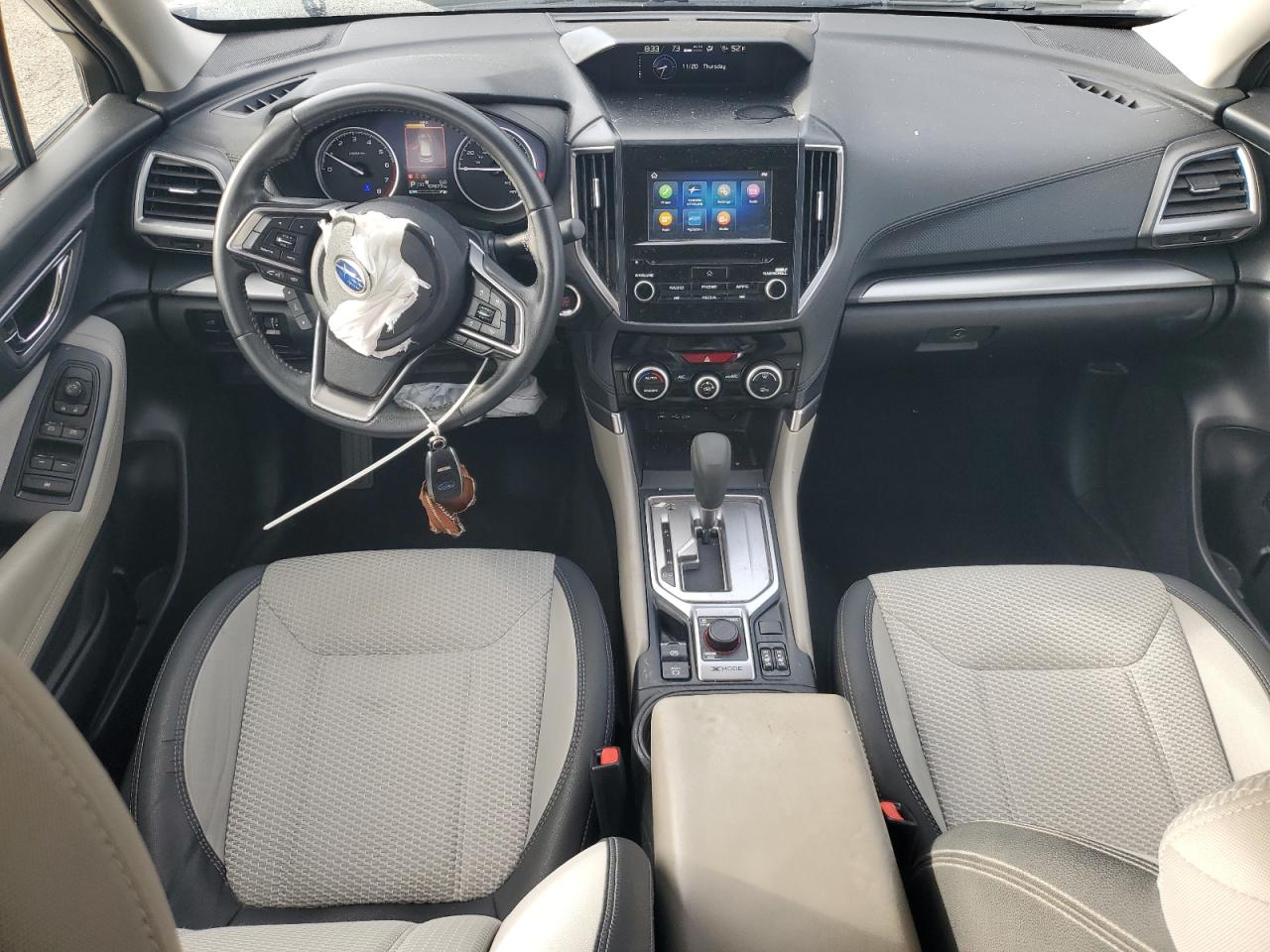 2021 Subaru Forester Premium Белый vin: JF2SKAJC8MH473414