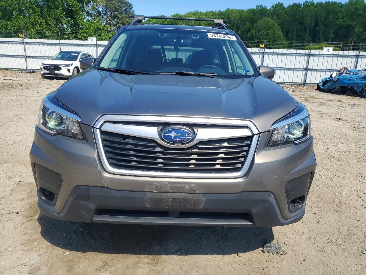 2020 Subaru Forester Premium Gray vin: JF2SKAJC9LH537281