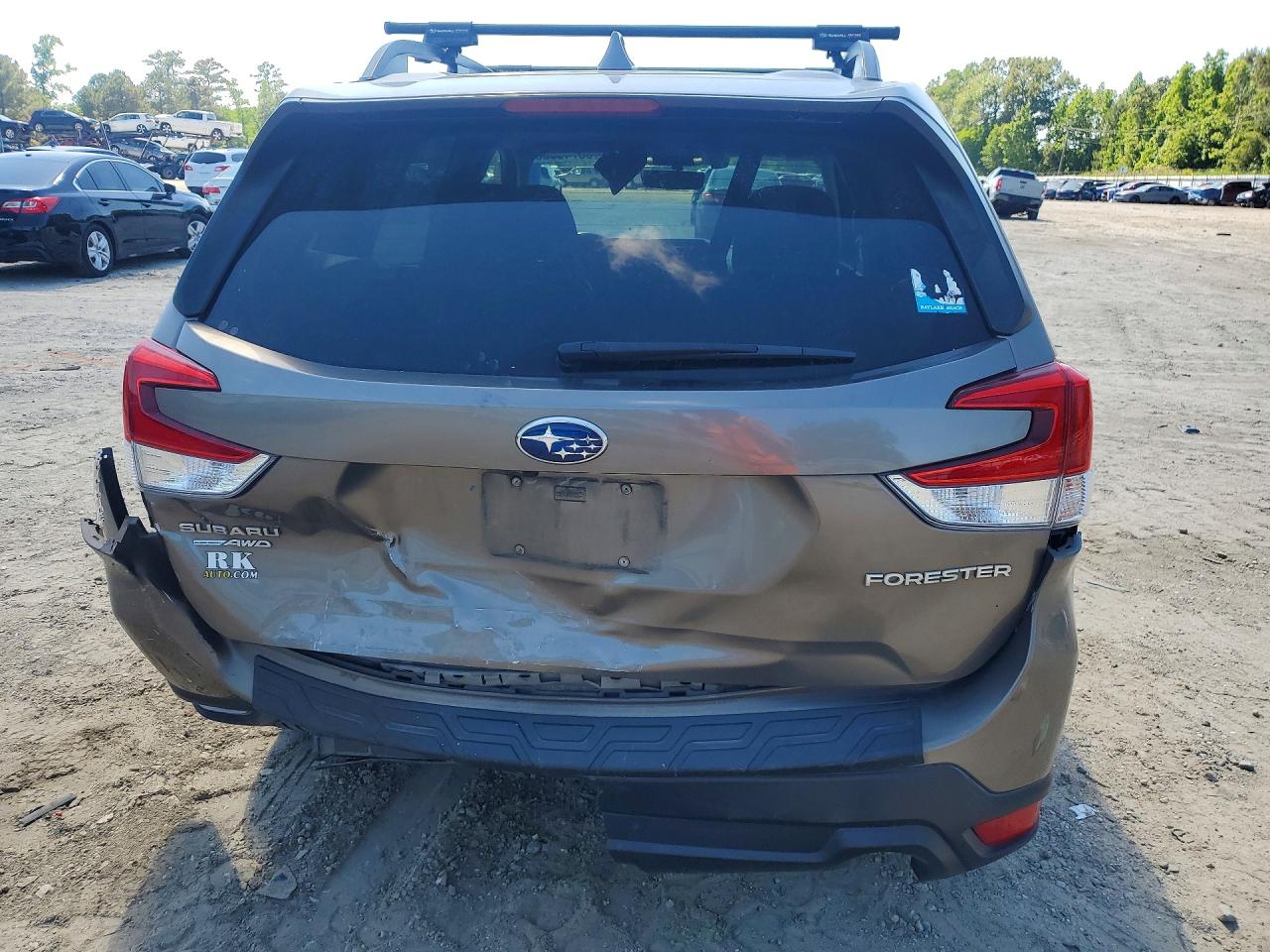 2020 Subaru Forester Premium Gray vin: JF2SKAJC9LH537281