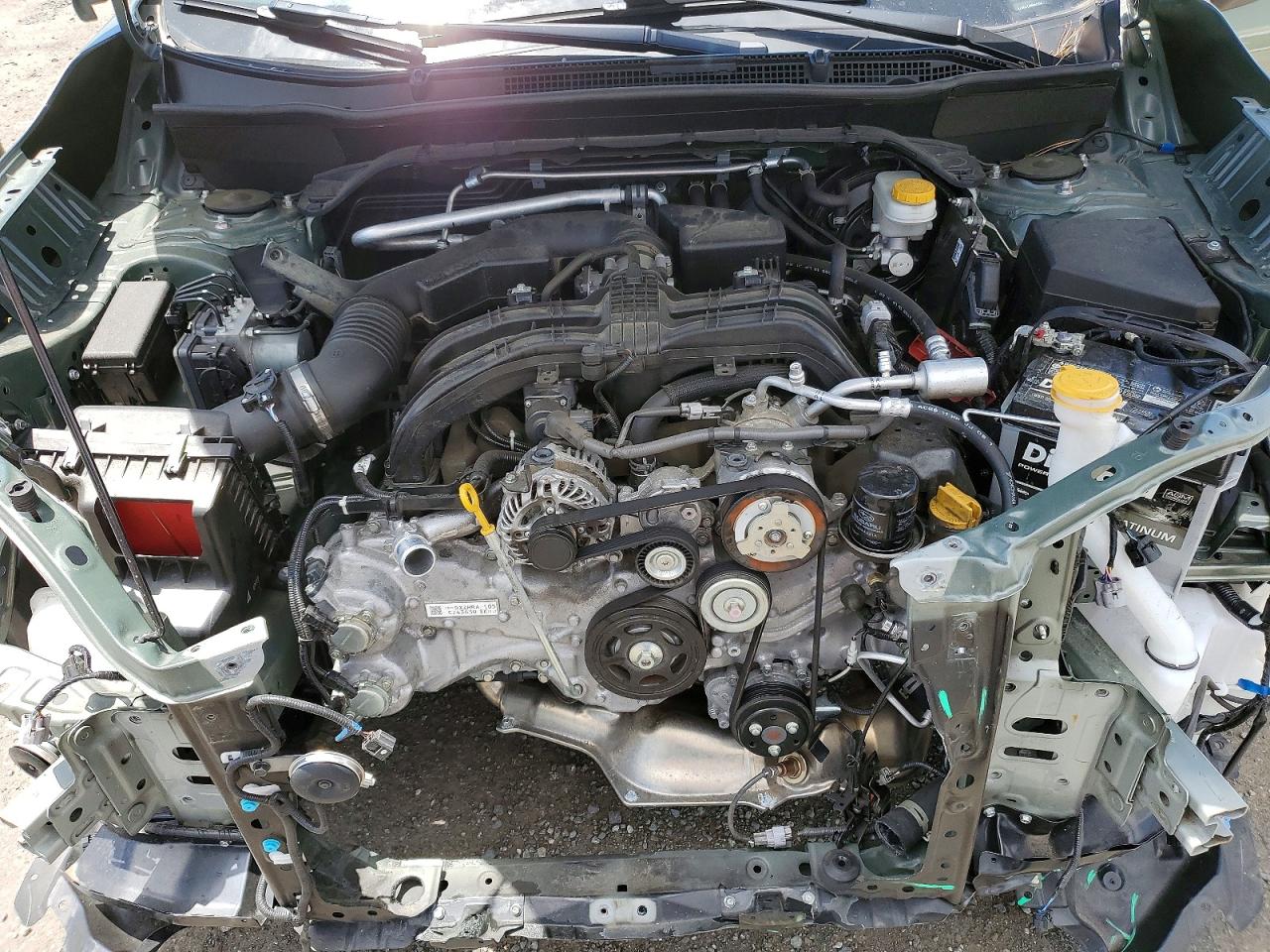 2021 Subaru Forester Premium Green vin: JF2SKAJC9MH466004