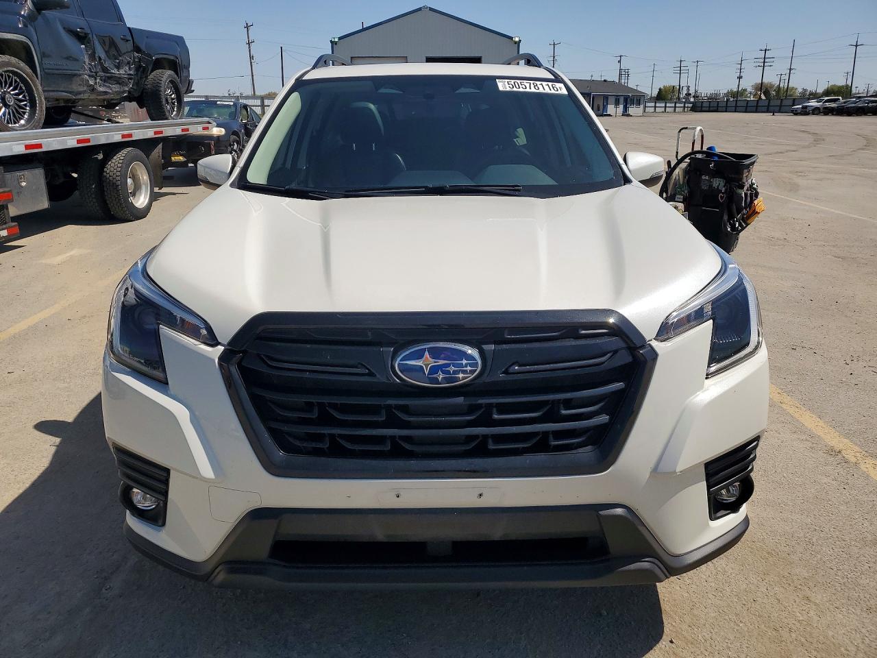 2024 Subaru Forester White vin: JF2SKALC7RH429974