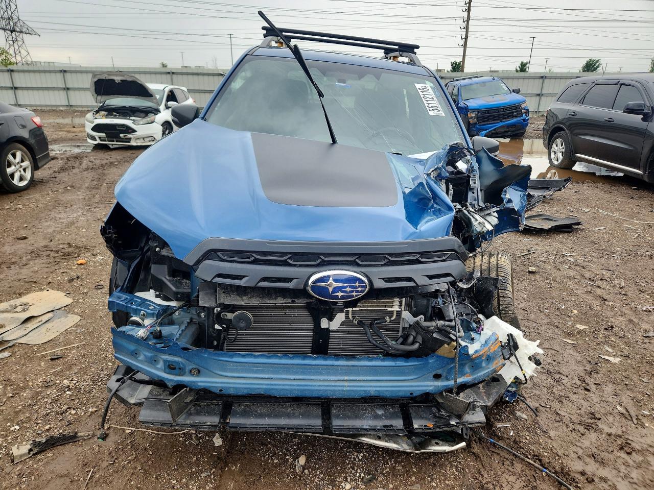 2022 Subaru Forester Wilderness Blue vin: JF2SKAMC0NH423247