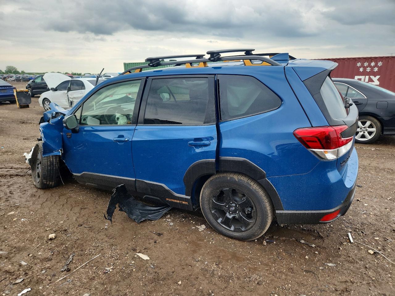 2022 Subaru Forester Wilderness Blue vin: JF2SKAMC0NH423247
