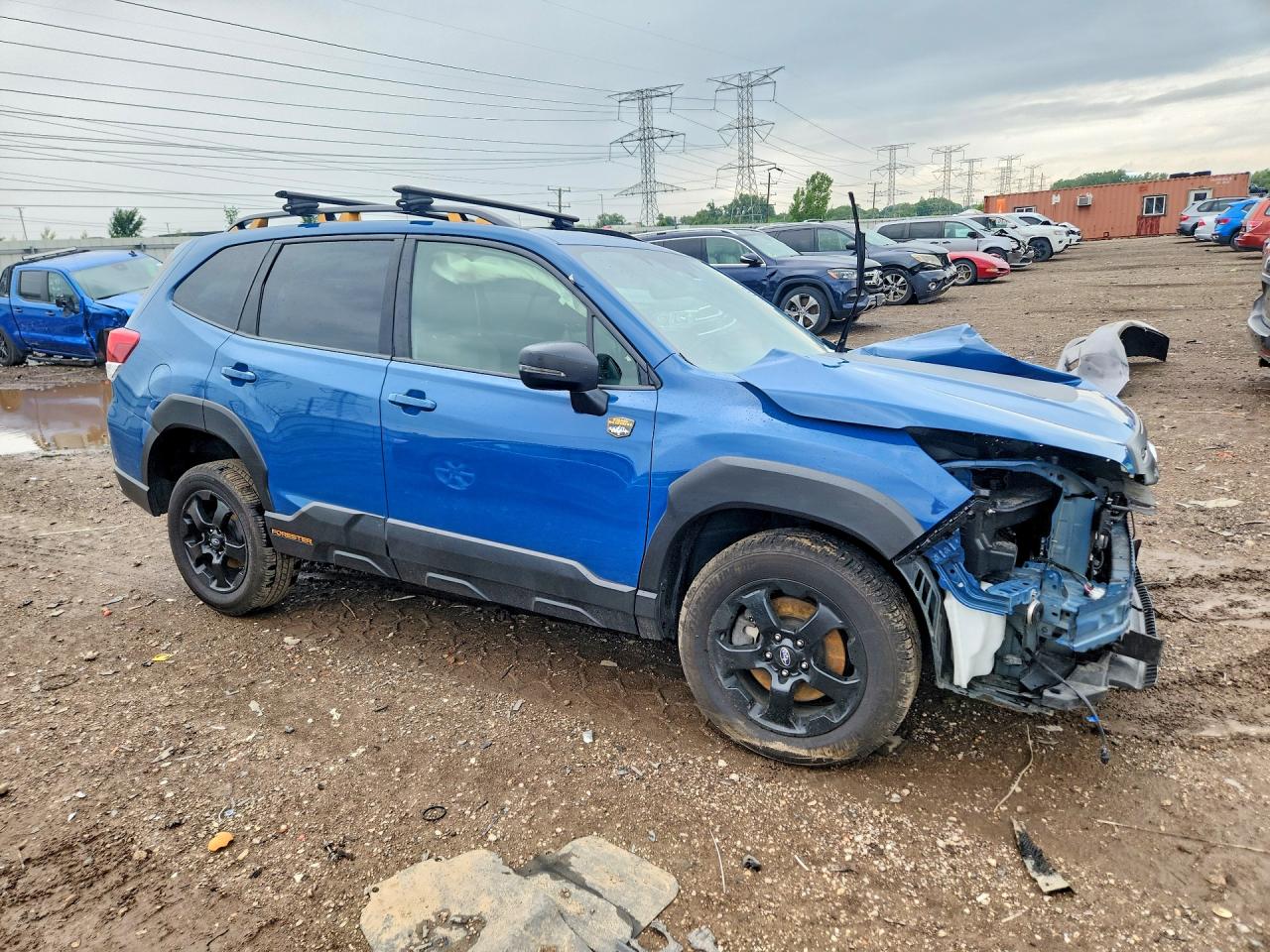 2022 Subaru Forester Wilderness Blue vin: JF2SKAMC0NH423247