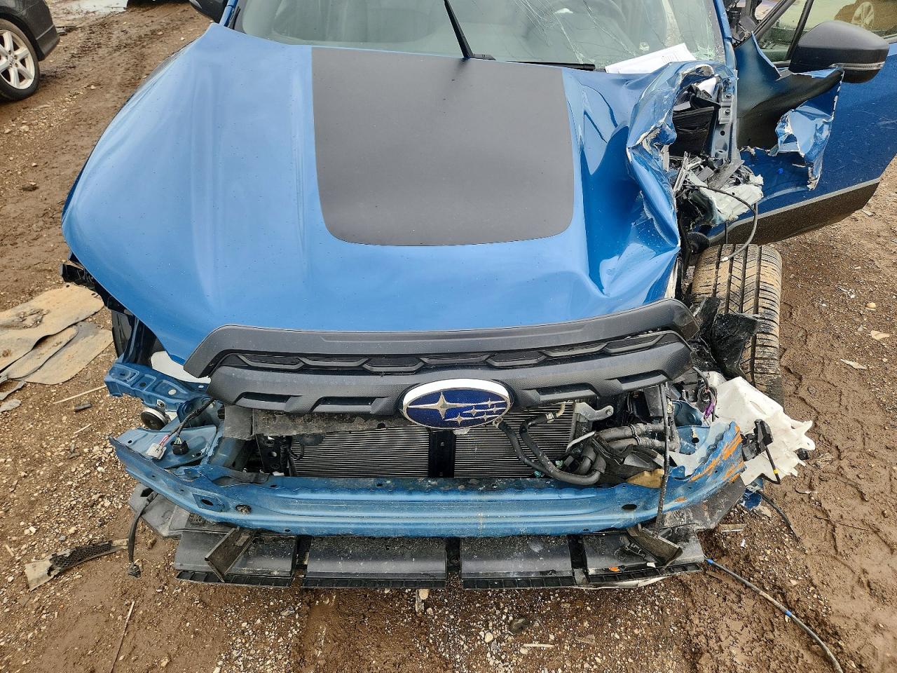 2022 Subaru Forester Wilderness Blue vin: JF2SKAMC0NH423247