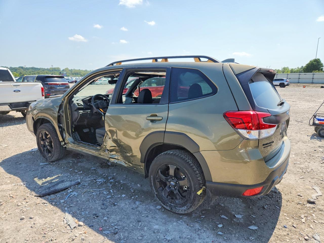 2023 Subaru Forester Wilderness Green vin: JF2SKAMC0PH502596