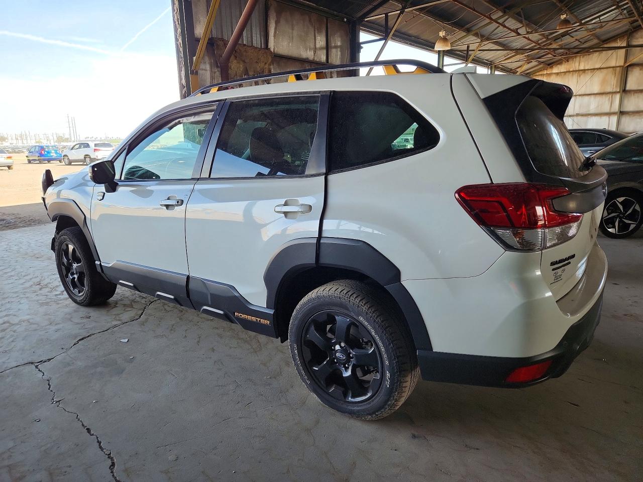 2023 Subaru Forester Wilderness White vin: JF2SKAMC3PH429823