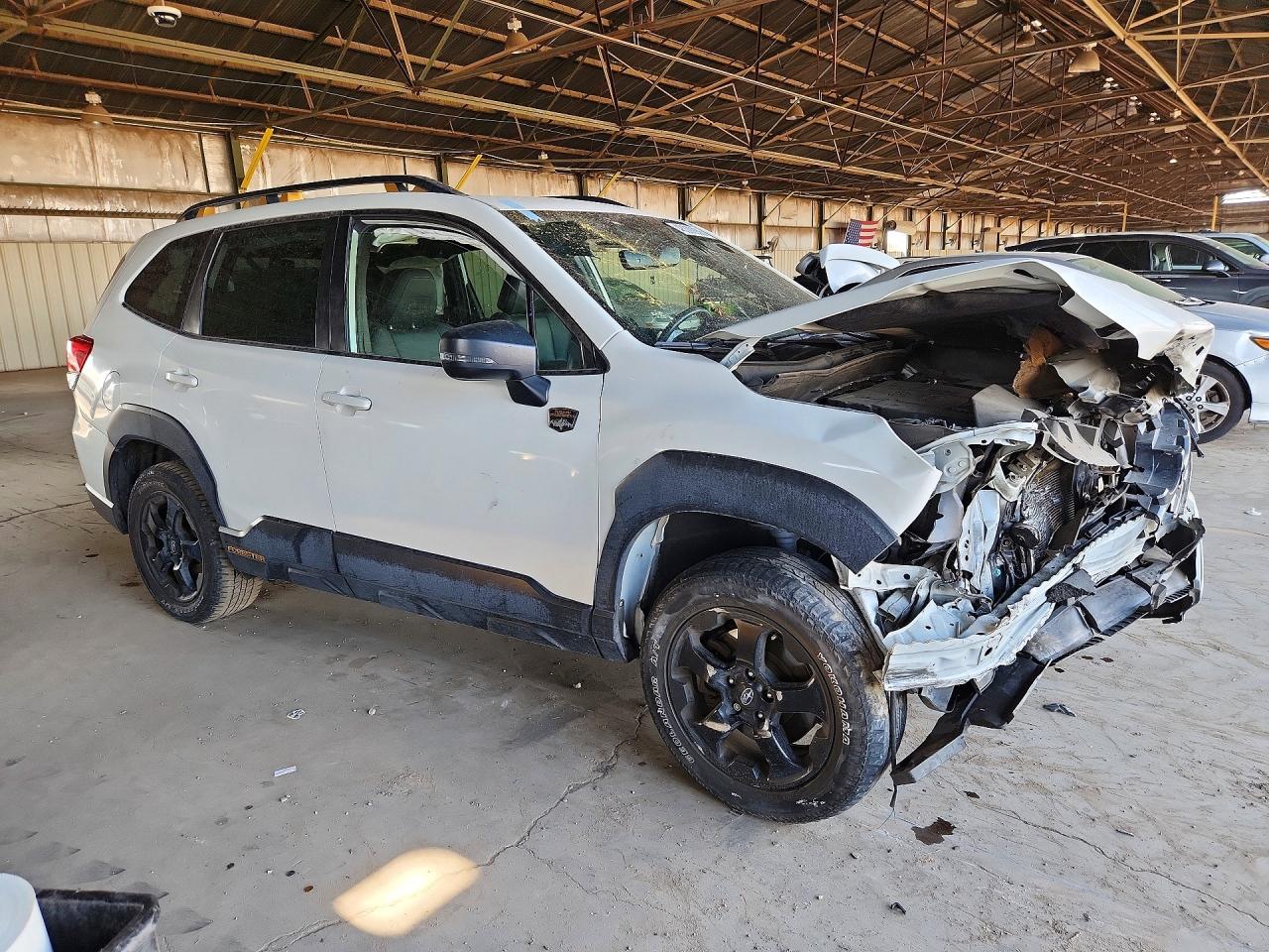 2023 Subaru Forester Wilderness White vin: JF2SKAMC3PH429823