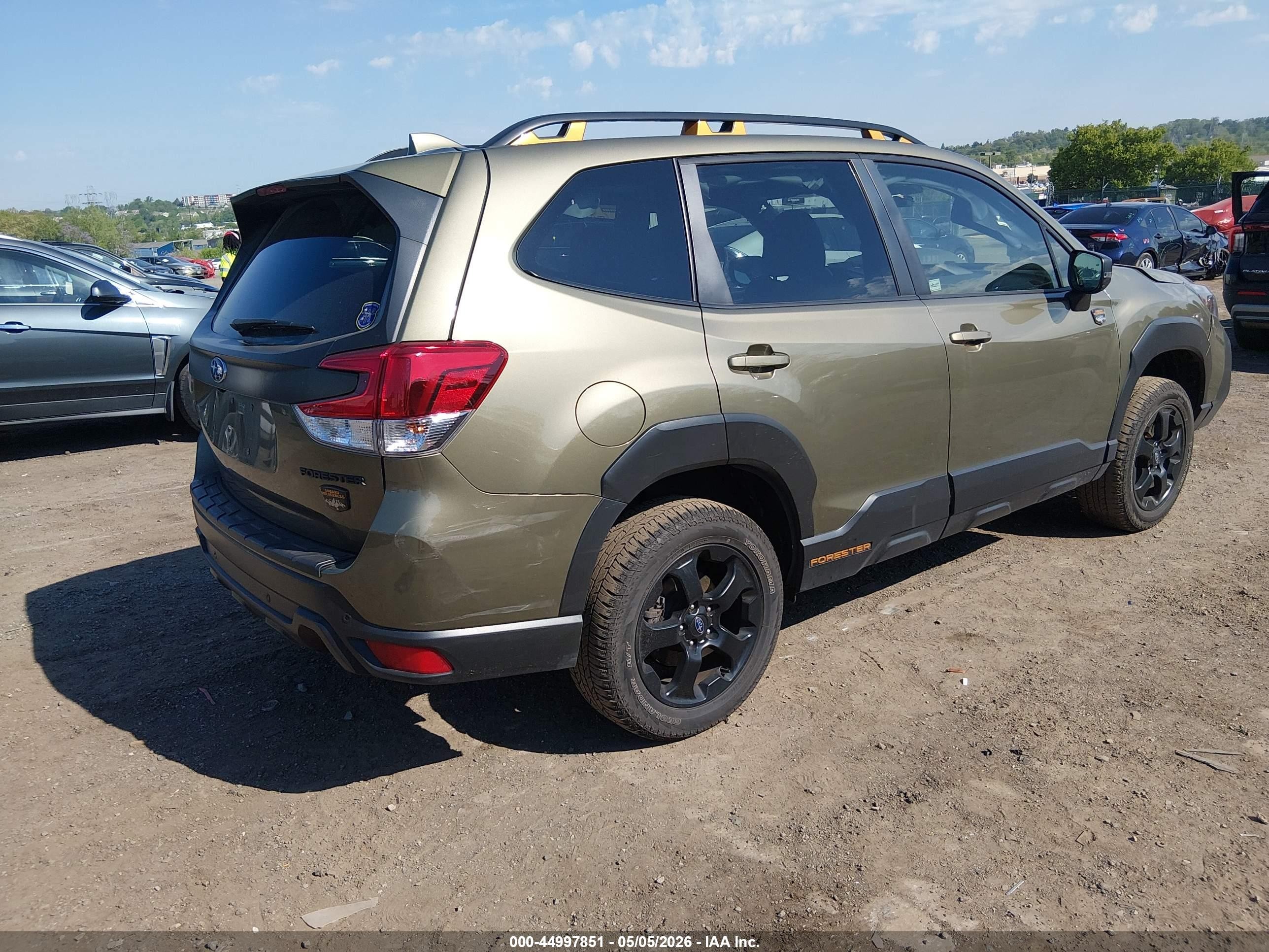 2022 Subaru Forester Wilderness Green vin: JF2SKAMC4NH515719