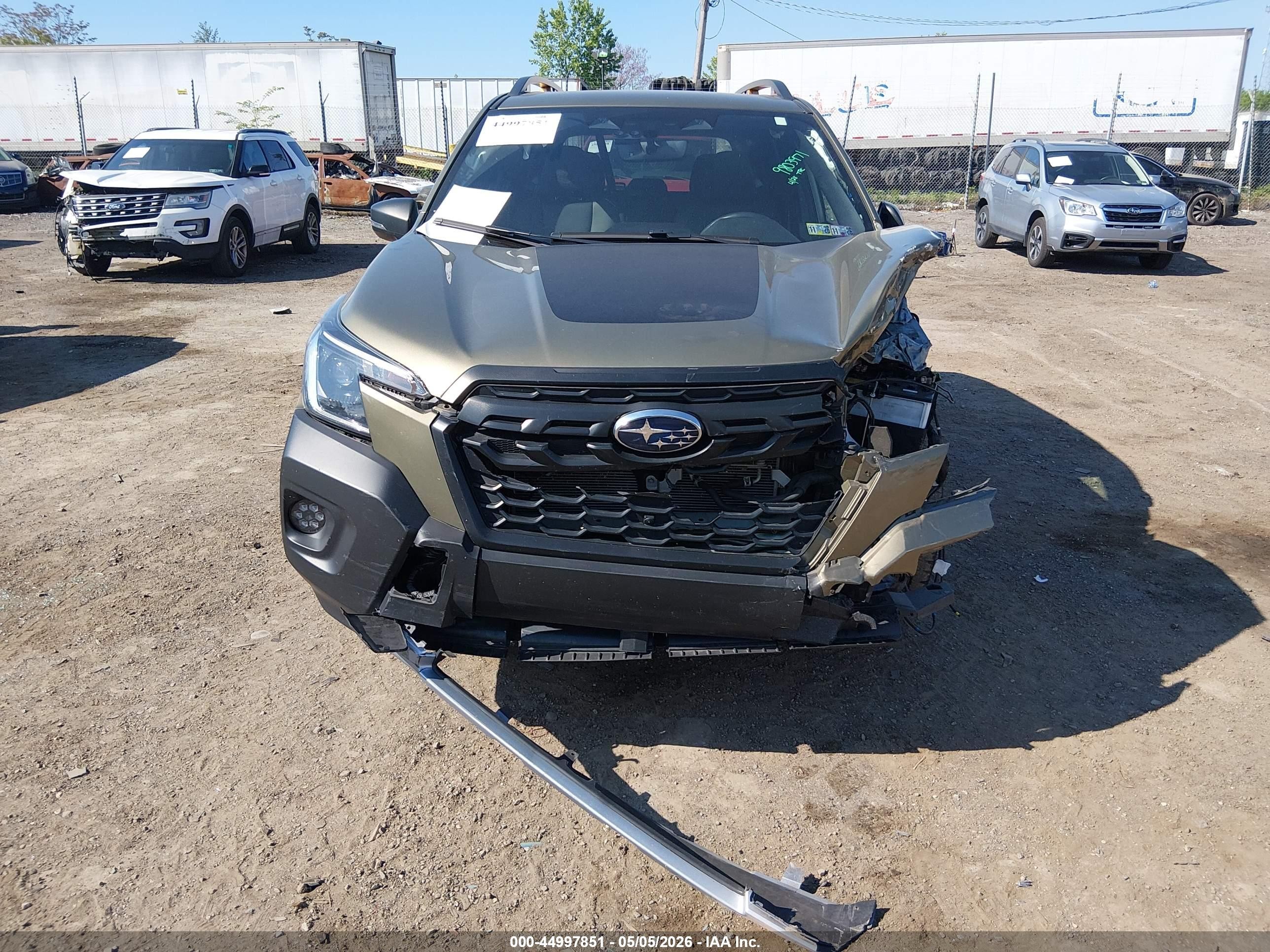 2022 Subaru Forester Wilderness Green vin: JF2SKAMC4NH515719