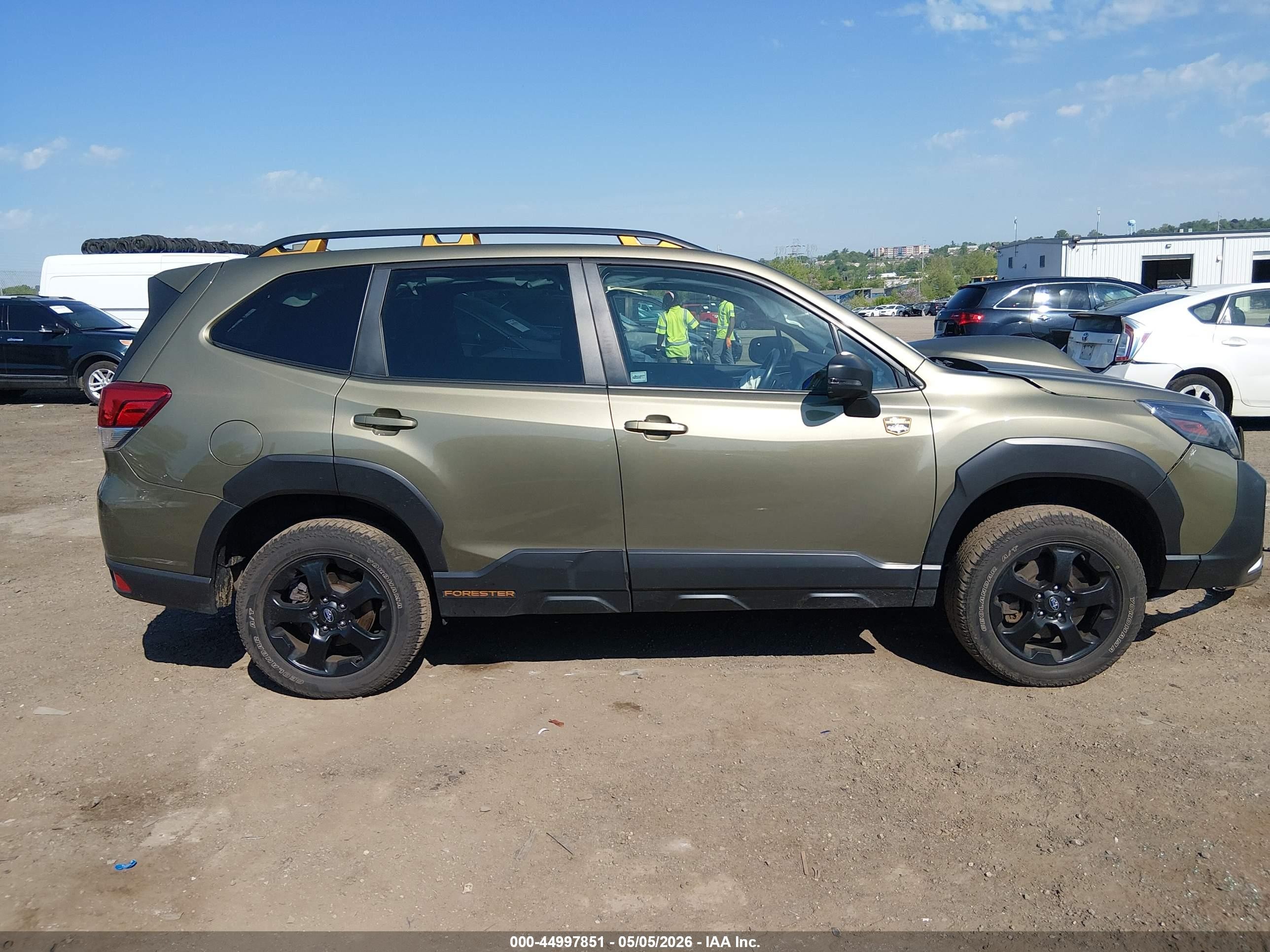 2022 Subaru Forester Wilderness Green vin: JF2SKAMC4NH515719