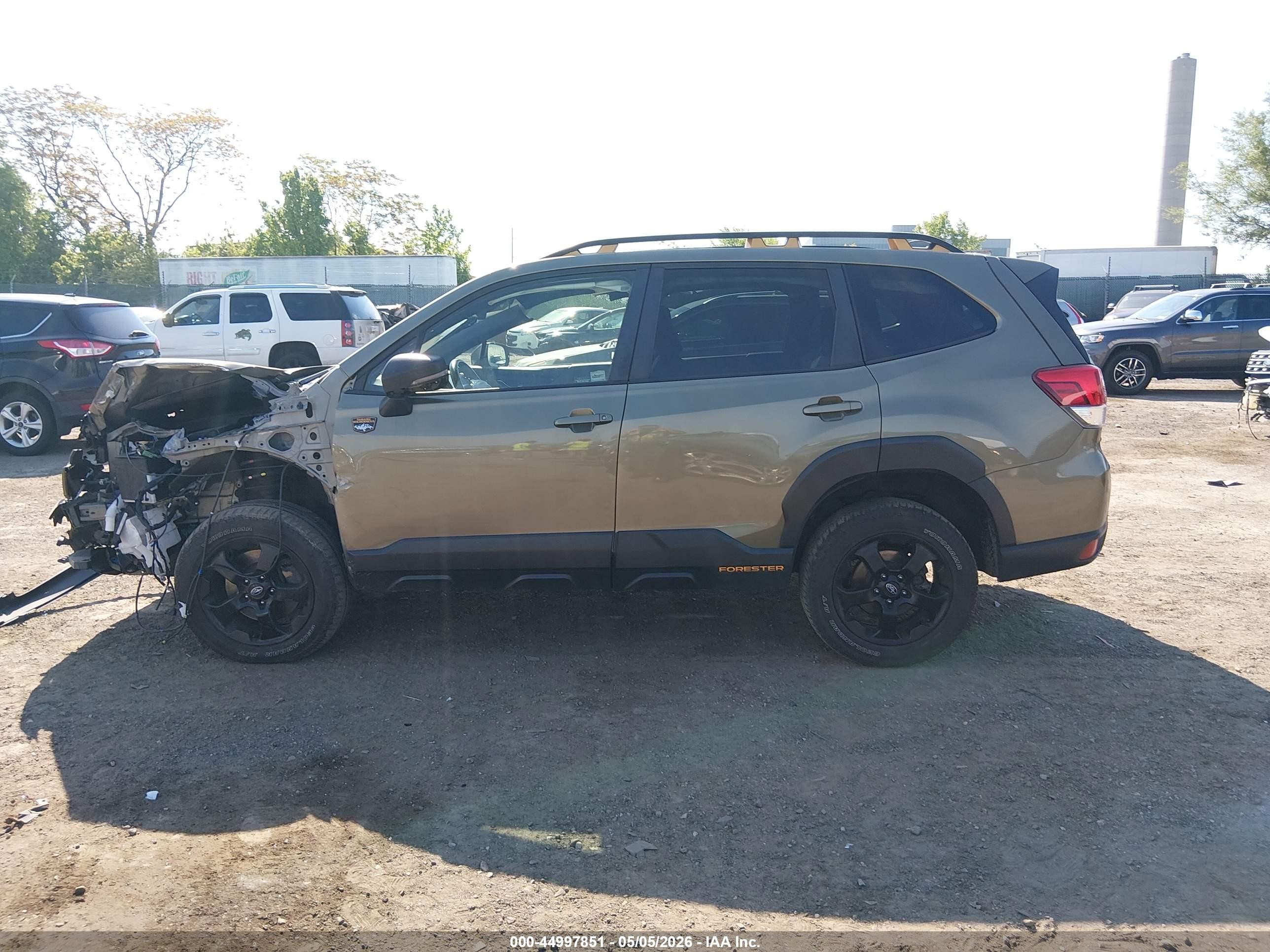2022 Subaru Forester Wilderness Green vin: JF2SKAMC4NH515719