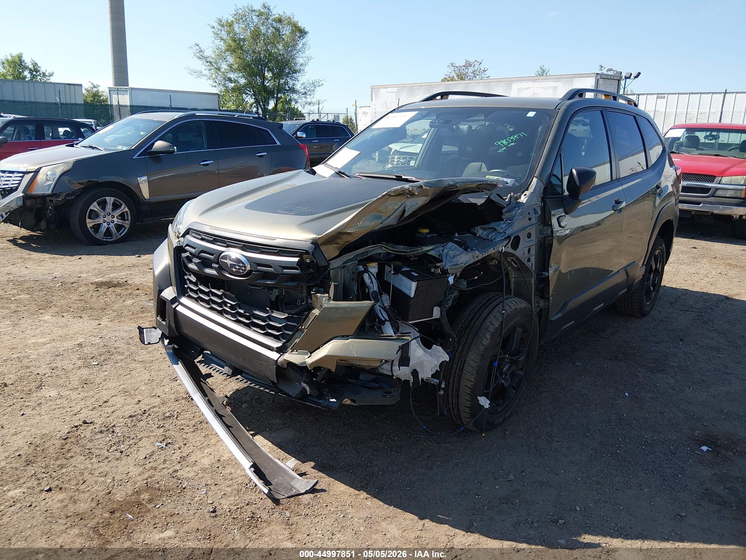 2022 Subaru Forester Wilderness Green vin: JF2SKAMC4NH515719