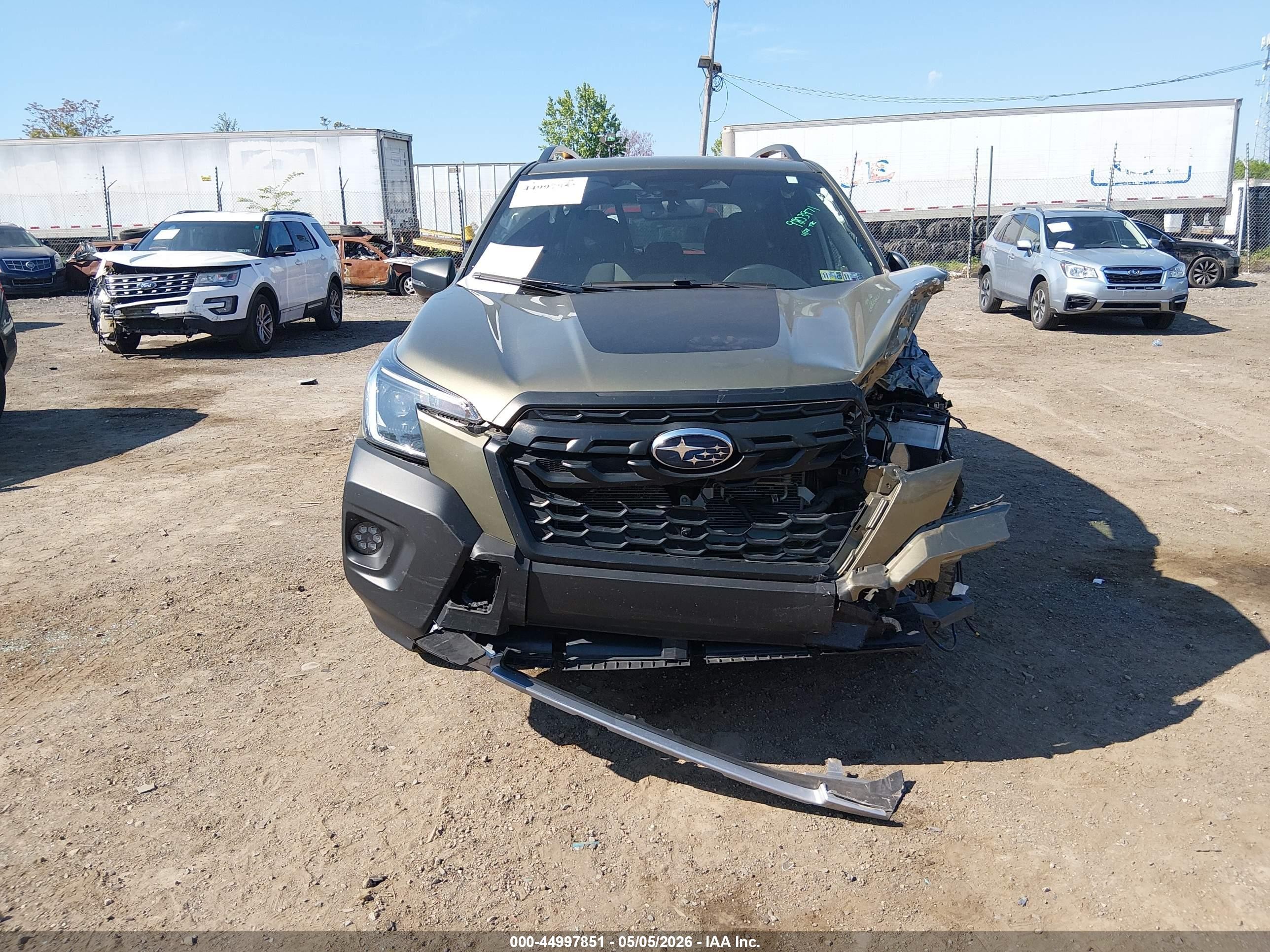 2022 Subaru Forester Wilderness Green vin: JF2SKAMC4NH515719