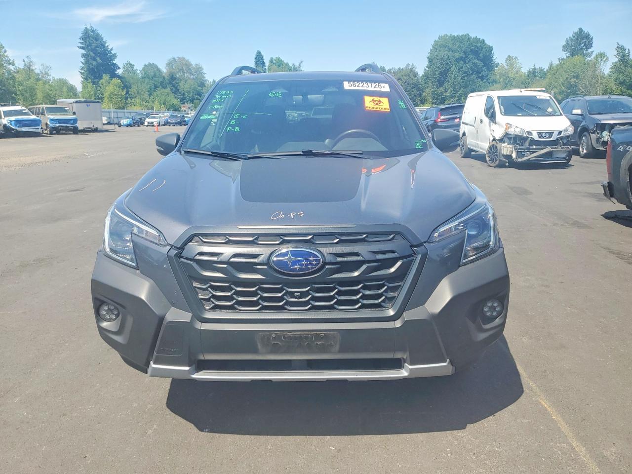2022 Subaru Forester Wilderness Charcoal vin: JF2SKAMC5NH443235