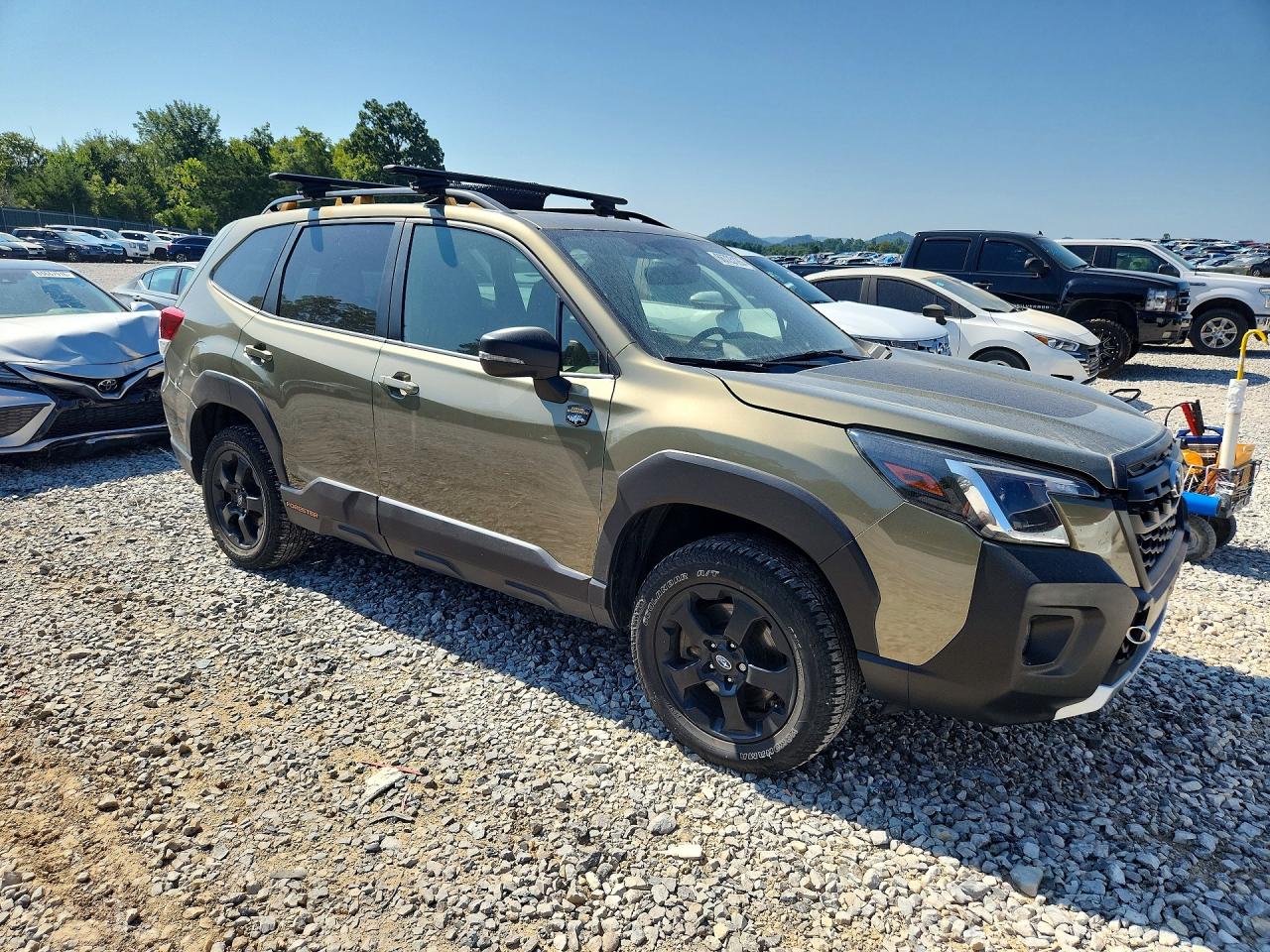 2023 Subaru Forester Wilderness Green vin: JF2SKAMC5PH414398