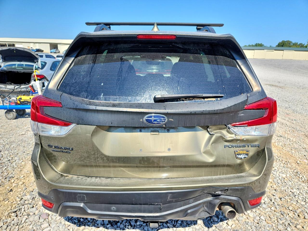 2023 Subaru Forester Wilderness Green vin: JF2SKAMC5PH414398