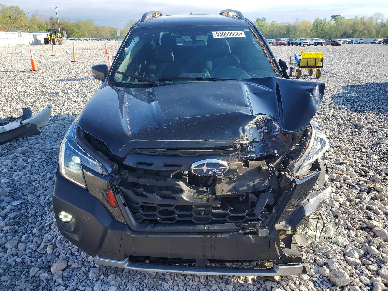 2023 Subaru Forester Wilderness Черный vin: JF2SKAMC6PH431579