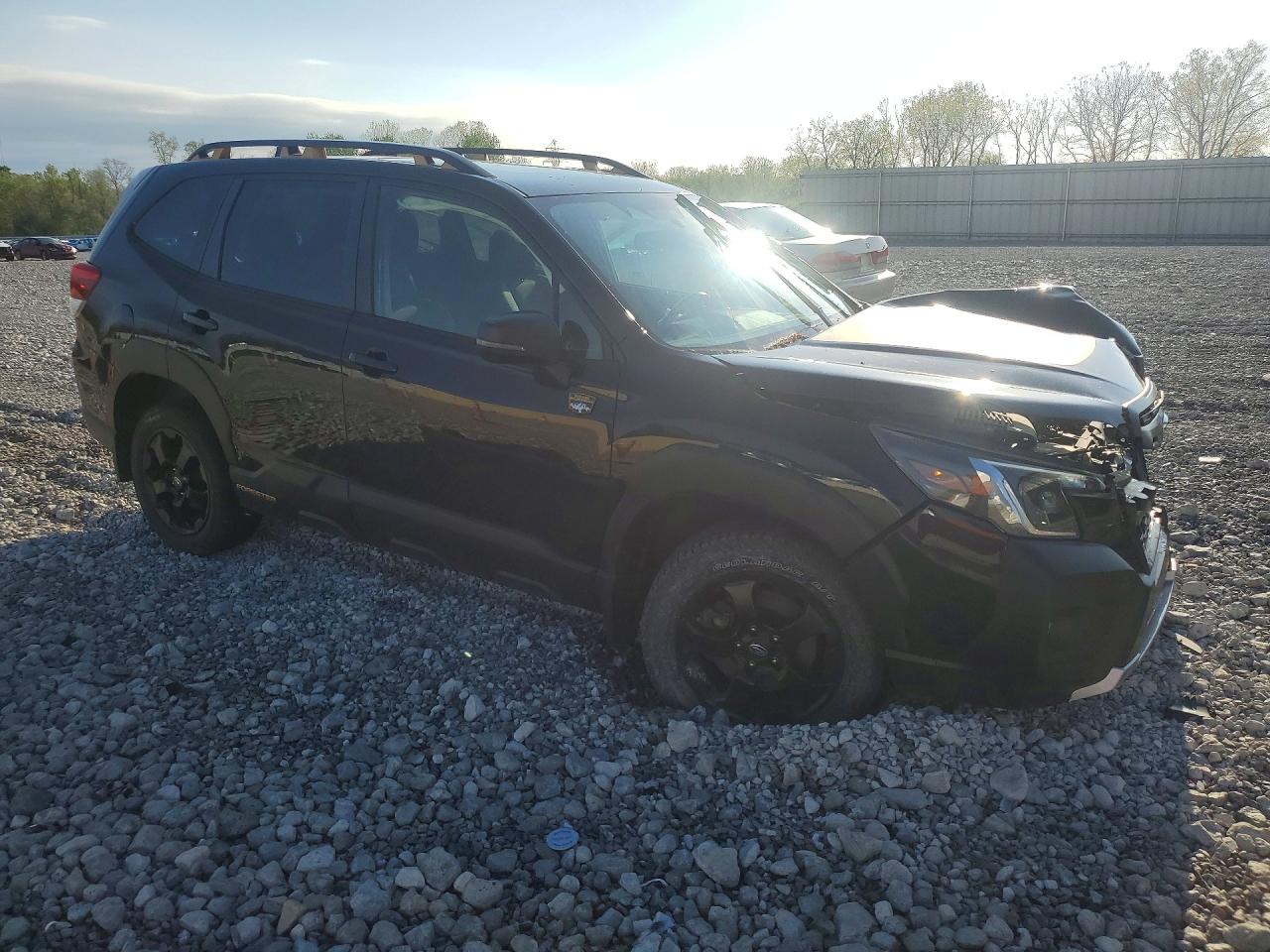 2023 Subaru Forester Wilderness Черный vin: JF2SKAMC6PH431579